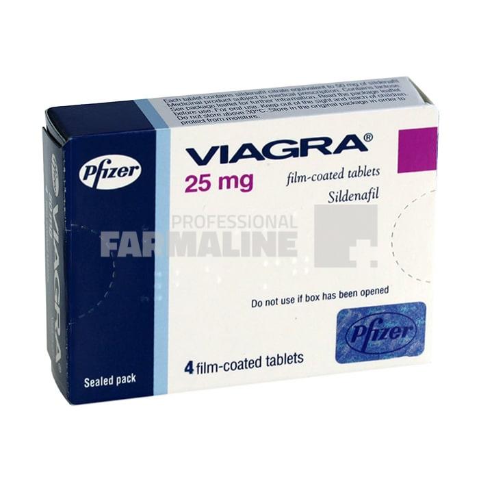 VIAGRA 25 mg X 4 COMPR. FILM. 25mg UPJOHN EESV