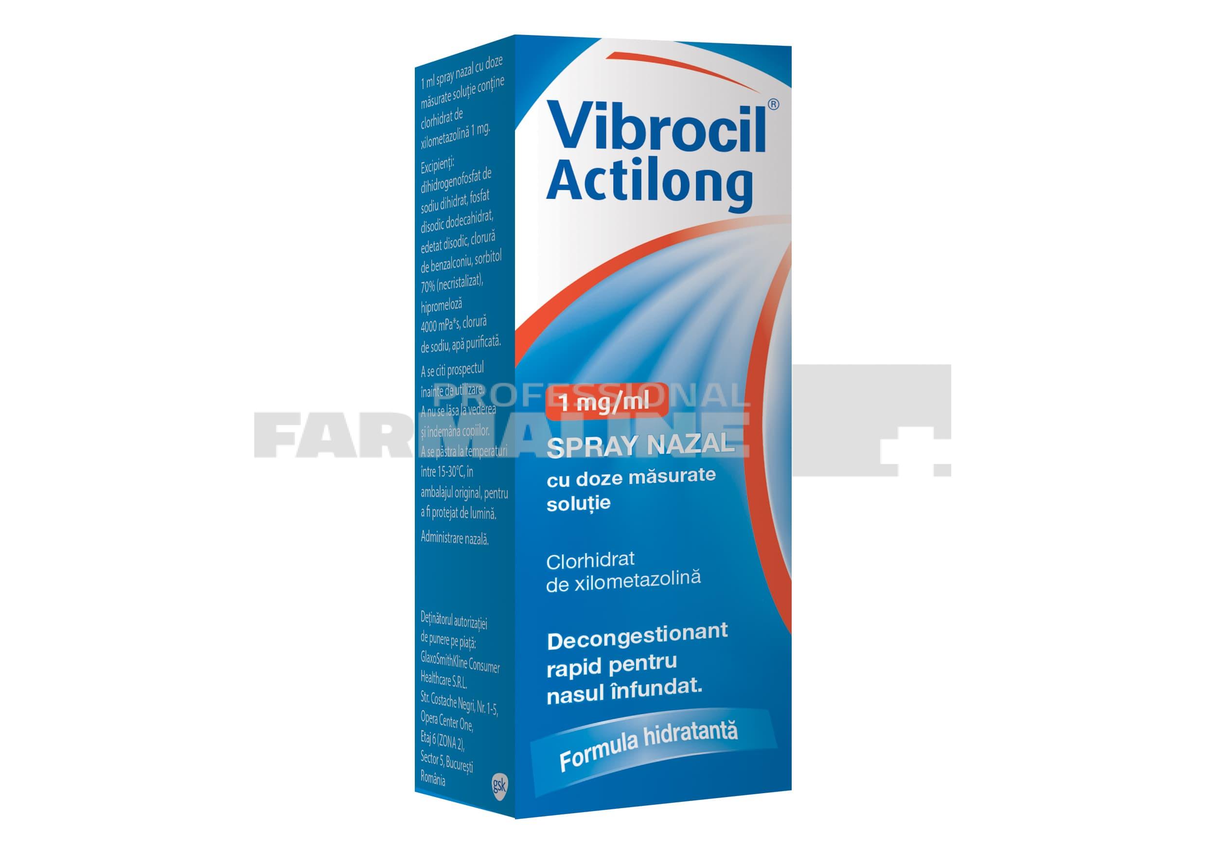 Vibrocil Actilong spray nazal 1 mg/ml