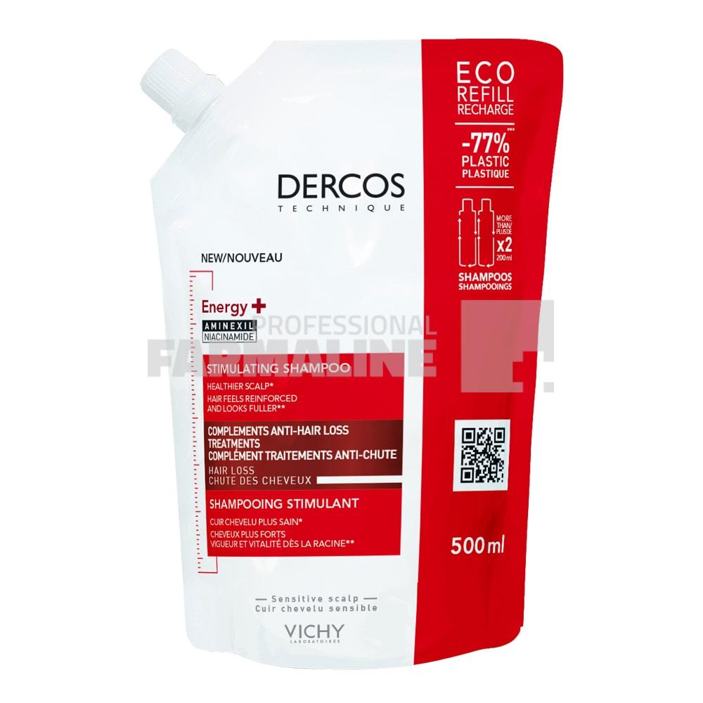 Vichy Dercos Sampon Energizant Eco Fill 500 ml