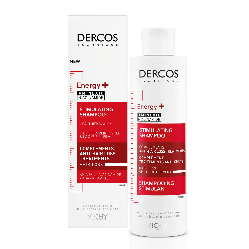 Vichy Dercos Sampon energizant impotriva caderii parului 200 ml BF