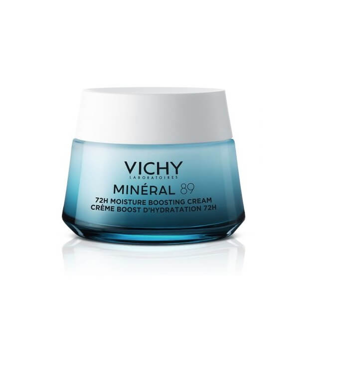 Vichy Mineral 89 Crema intens hidratanta 72h Acid Hyaluronic pur + Minerale pentru toate tipurile de ten 50 ml BF