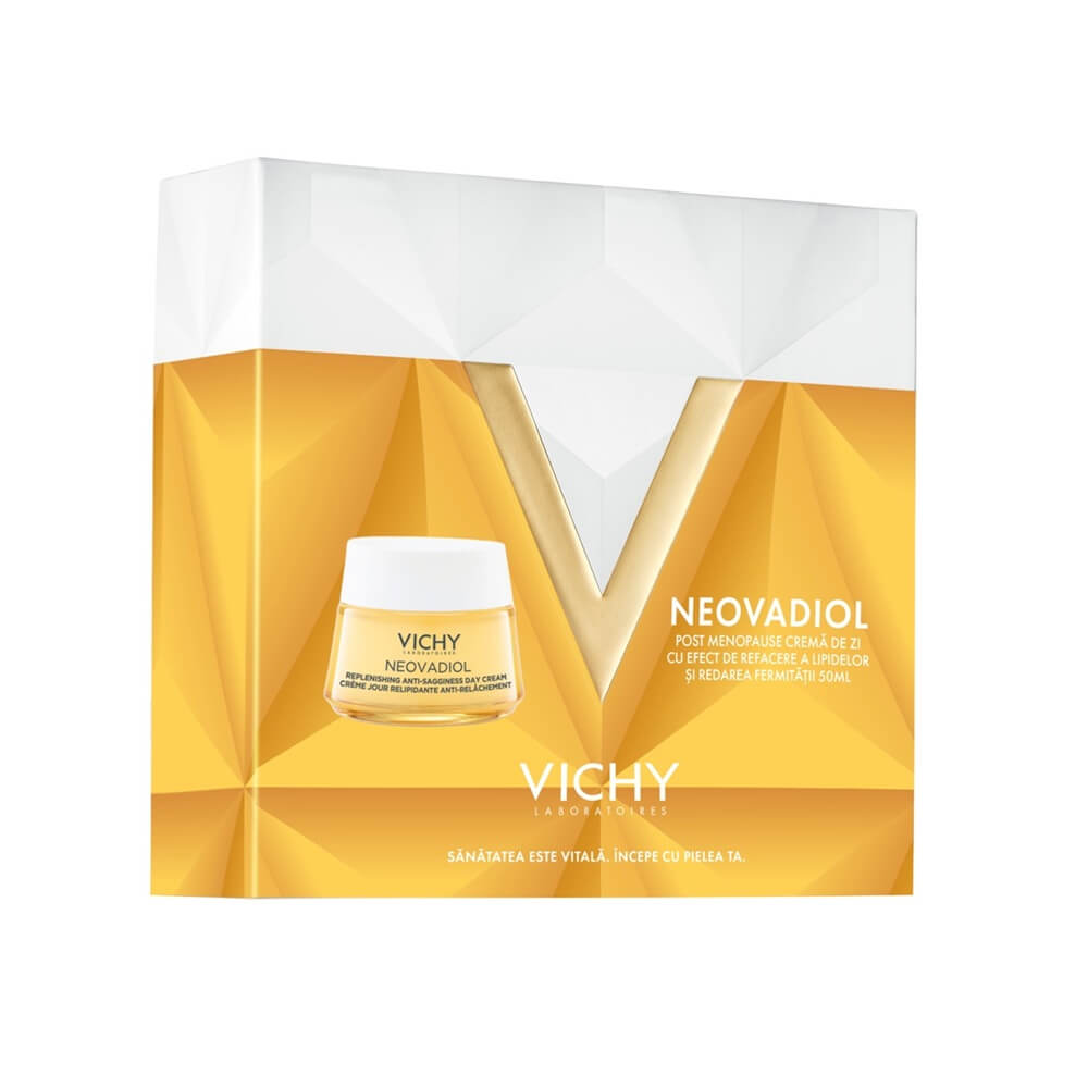 Vichy Trusa Xmas Neovadiol Post-Menopauza Crema de zi cu efect de refacere a lipidelor si redarea fermitatii 50 ml