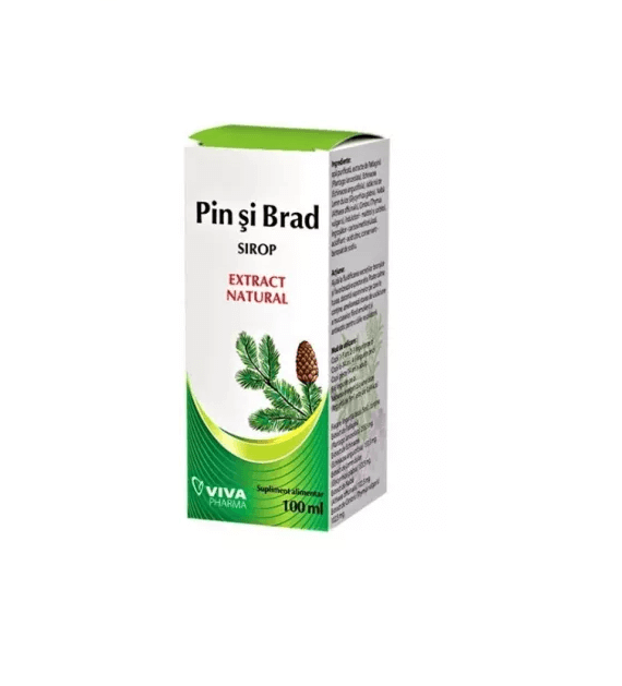 Vitalia Sirop natural din muguri de pin si brad 100 ml