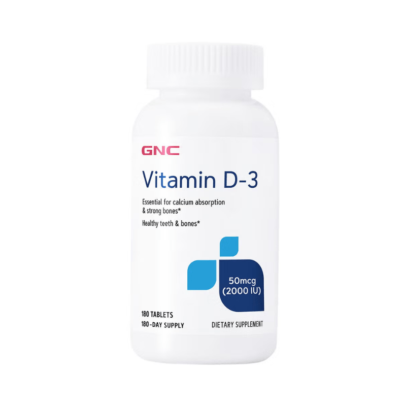 GNC Vitamin D3 2000UI 180 capsule