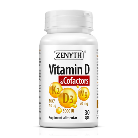 Vitamina D & Cofactors 30 capsule
