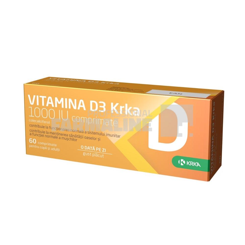 Vitamina D3 1000 U.I. 60 comprimate