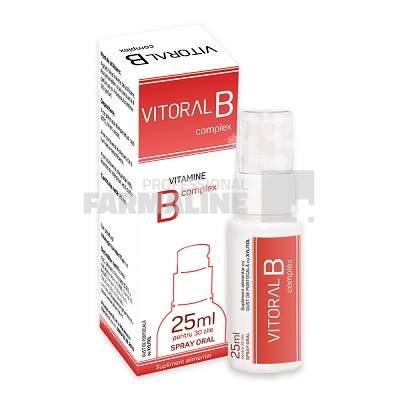 Vitoral B complex spray pentru adulti 25 ml