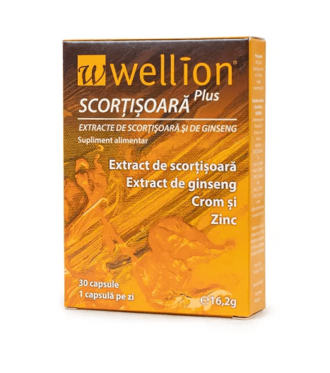 Wellion Scortisoara Plus 30 capsule