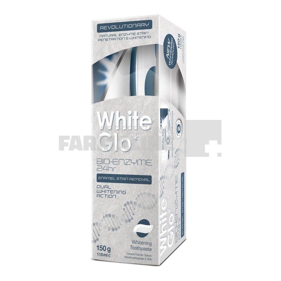 White Glo Bio Enzymes Pasta de dinti 100 ml