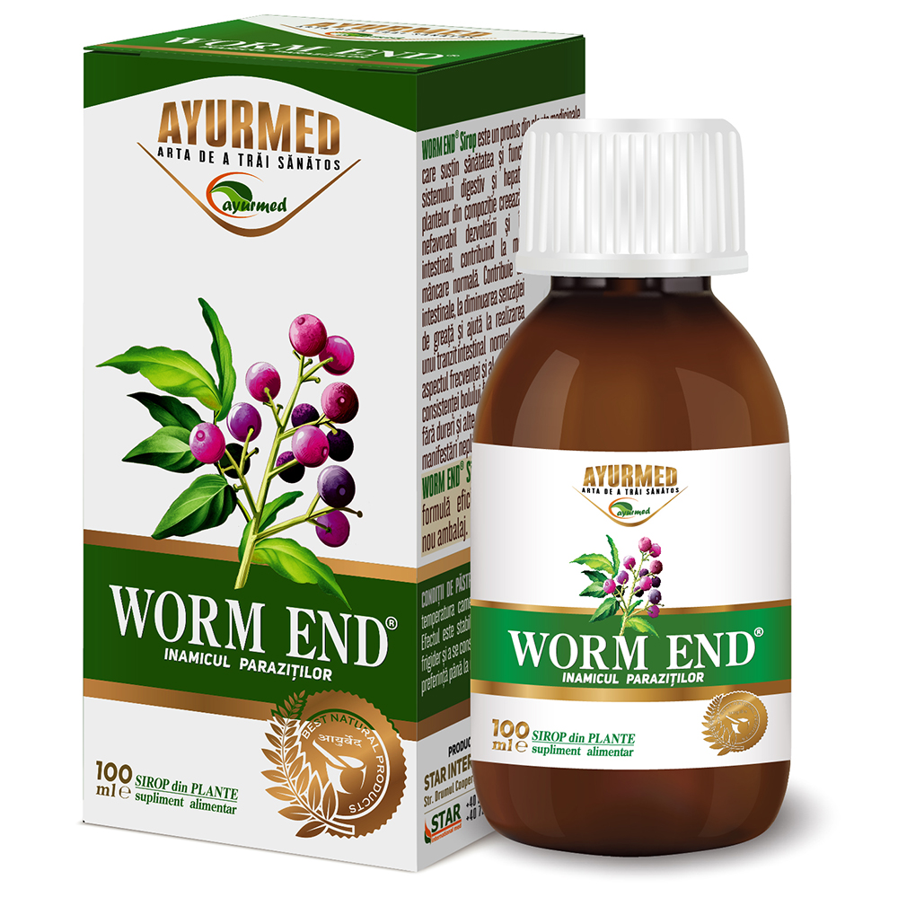 Worm End Sirop 100 ml