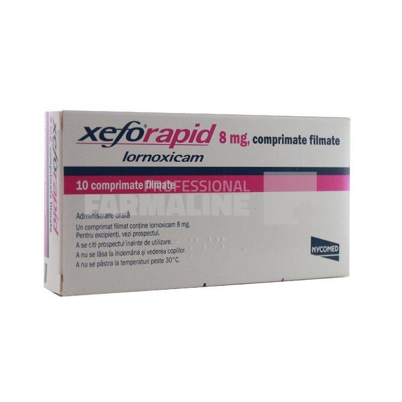 XEFO RAPID 8 mg X 10 COMPR. FILM. 8mg TAKEDA AUSTRIA GMBH NYCOMED