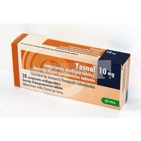 YASNAL 10 mg x 28 COMPR. ORODISPERSABILE 10 mg KRKA D.D.