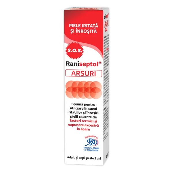 Oficial Zdrovit Raniseptol S.O.S. arsuri spuma 150 ml - Best Buy ARSURI, RANI, CICATRICI pfarma.ro