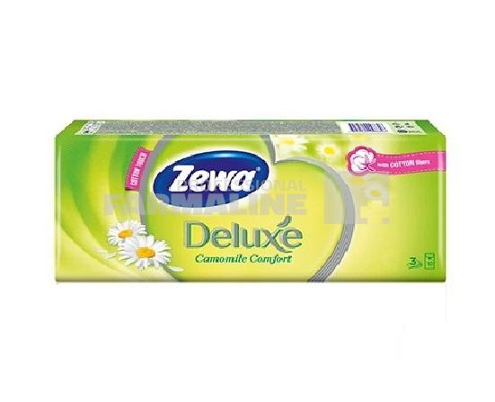 Zewa Deluxe Batiste igienice cu Musetel 10 bucati
