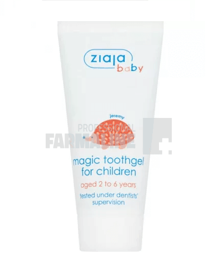 Ziaja Baby Magic Toothgel Pasta de dinti gel 2 - 6 ani 50 ml