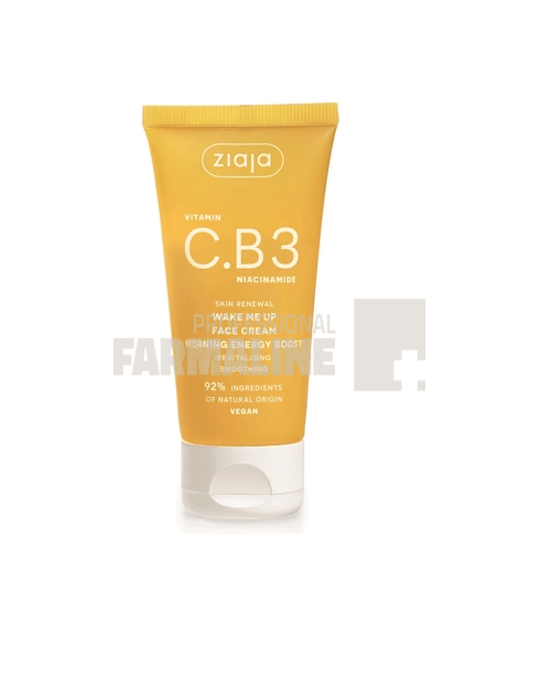 Ziaja Crema de zi ""Wake Me Up"" Vitamin C. B3 Niacinamide 50 ml