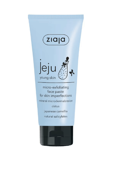 Ziaja Jeju Bleu Peeling astringent pentru fata 75 ml