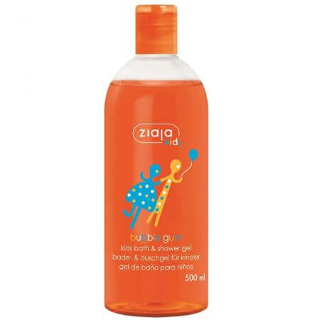 Ziaja Kids Gel de dus & spumant cu aroma de guma 500 ml