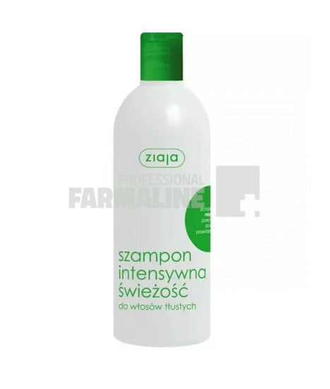 Ziaja Sampon cu menta pentru par gras 400 ml