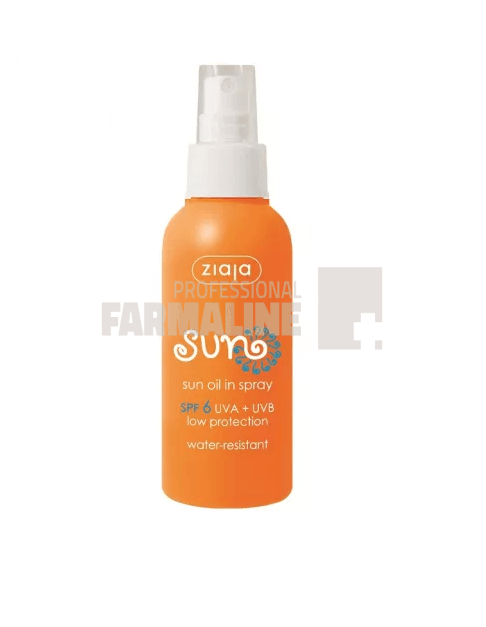 Ziaja Sun Ulei Spray pentru bronz SPF6 125 ml