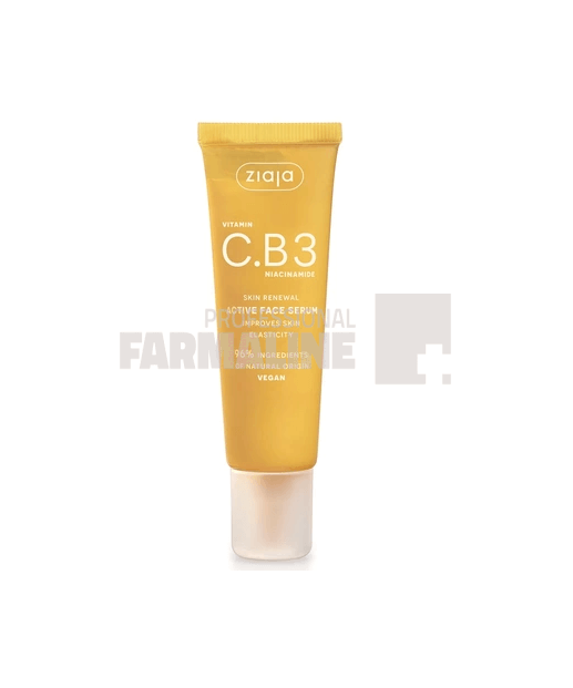 Ziaja Ser pentru fata Vitamin C. B3 Niacinamide  30 ml