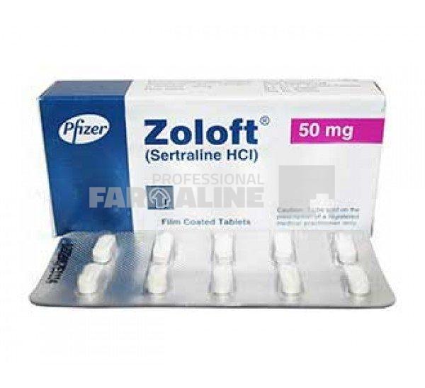 ZOLOFT 50 mg x 28 COMPR. FILM. 50mg PFIZER EUROPE MA EEI