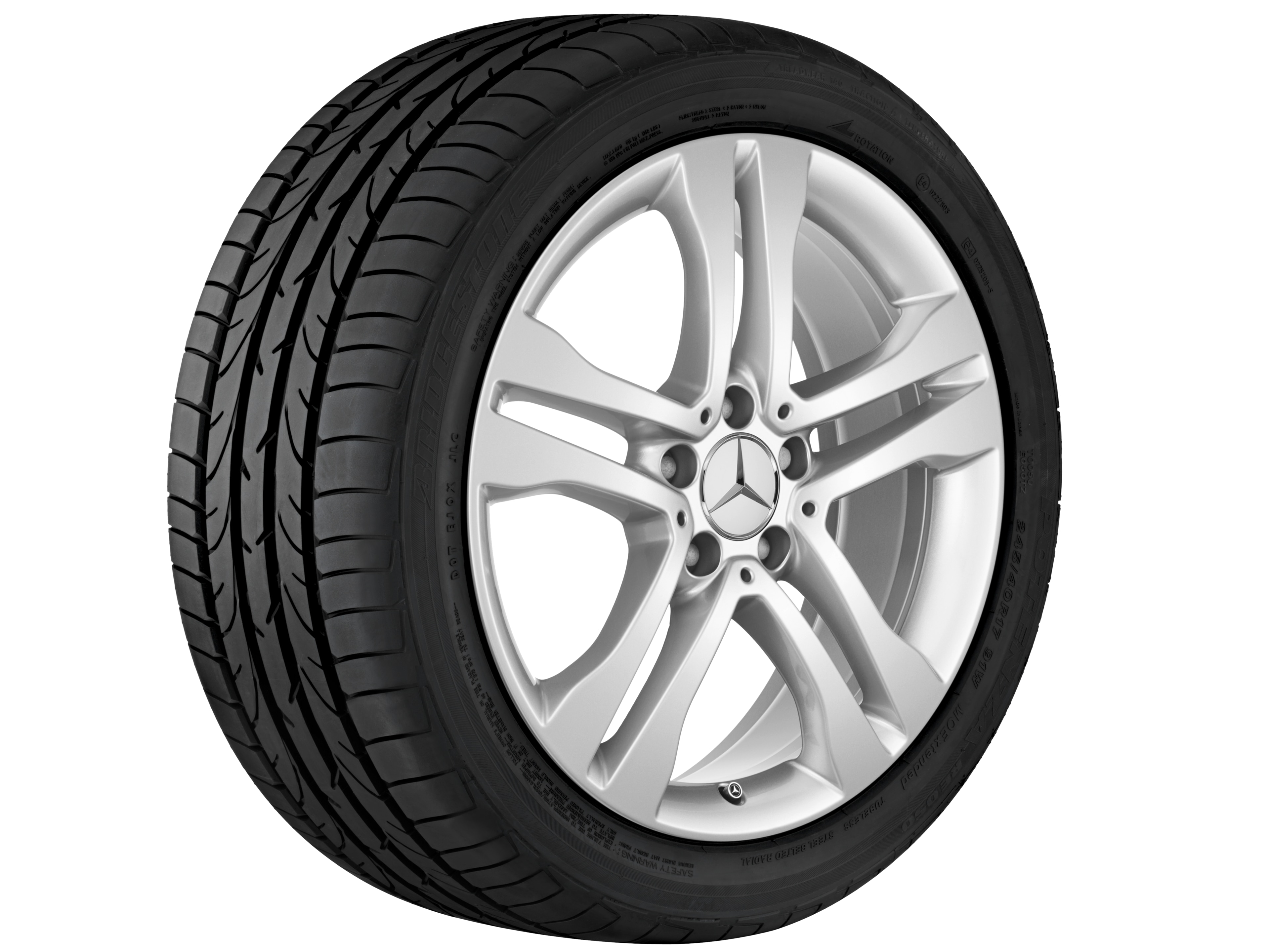 Janta aliaj Mercedes-Benz 5-twin-spoke 5x112 7 J x 18 ET 46 GLA X156