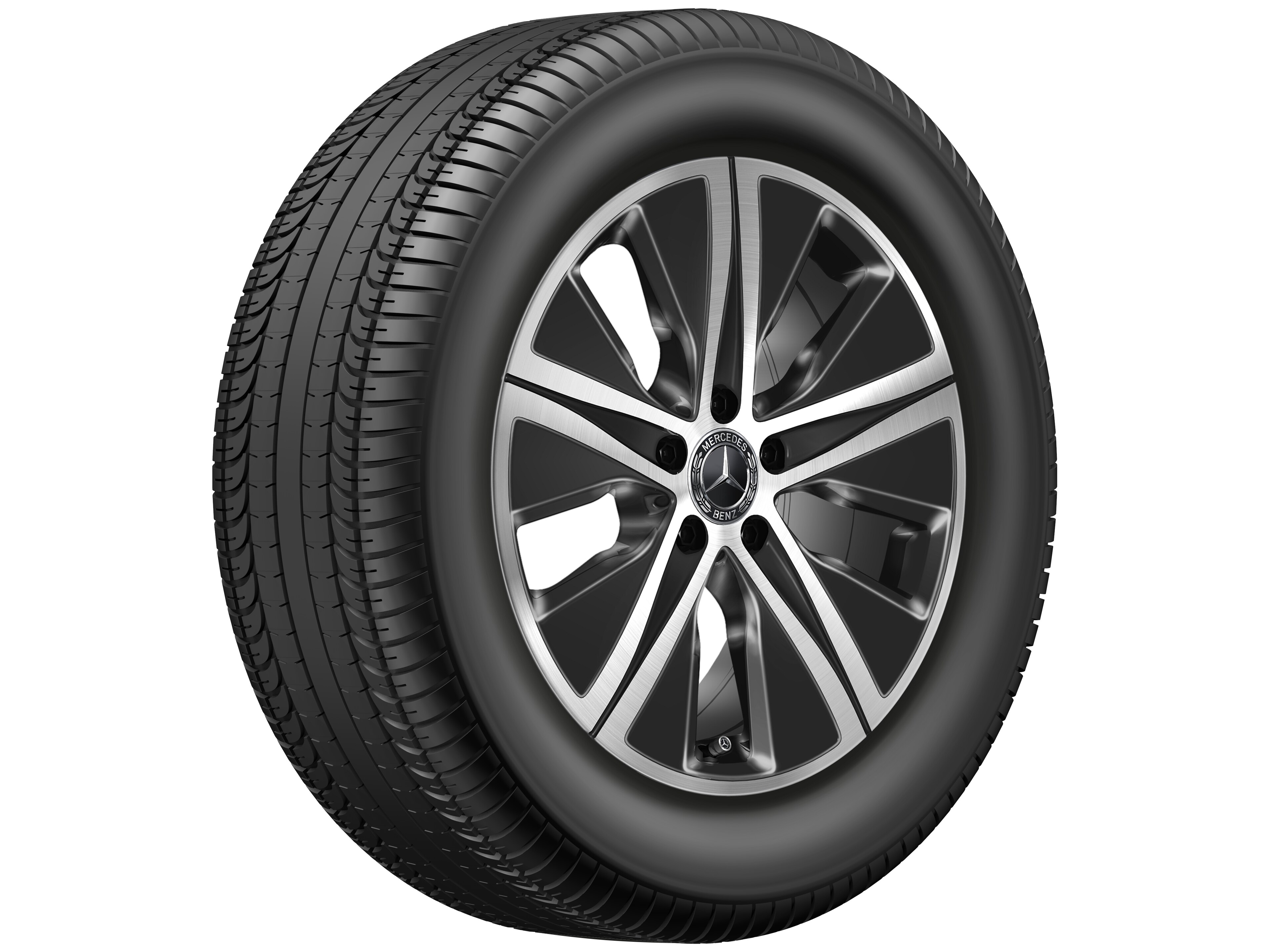 Janta aliaj Mercedes-Benz 5-hole Aero 5x112 7,5 J x 18 ET 52,5 GLE V167, C167