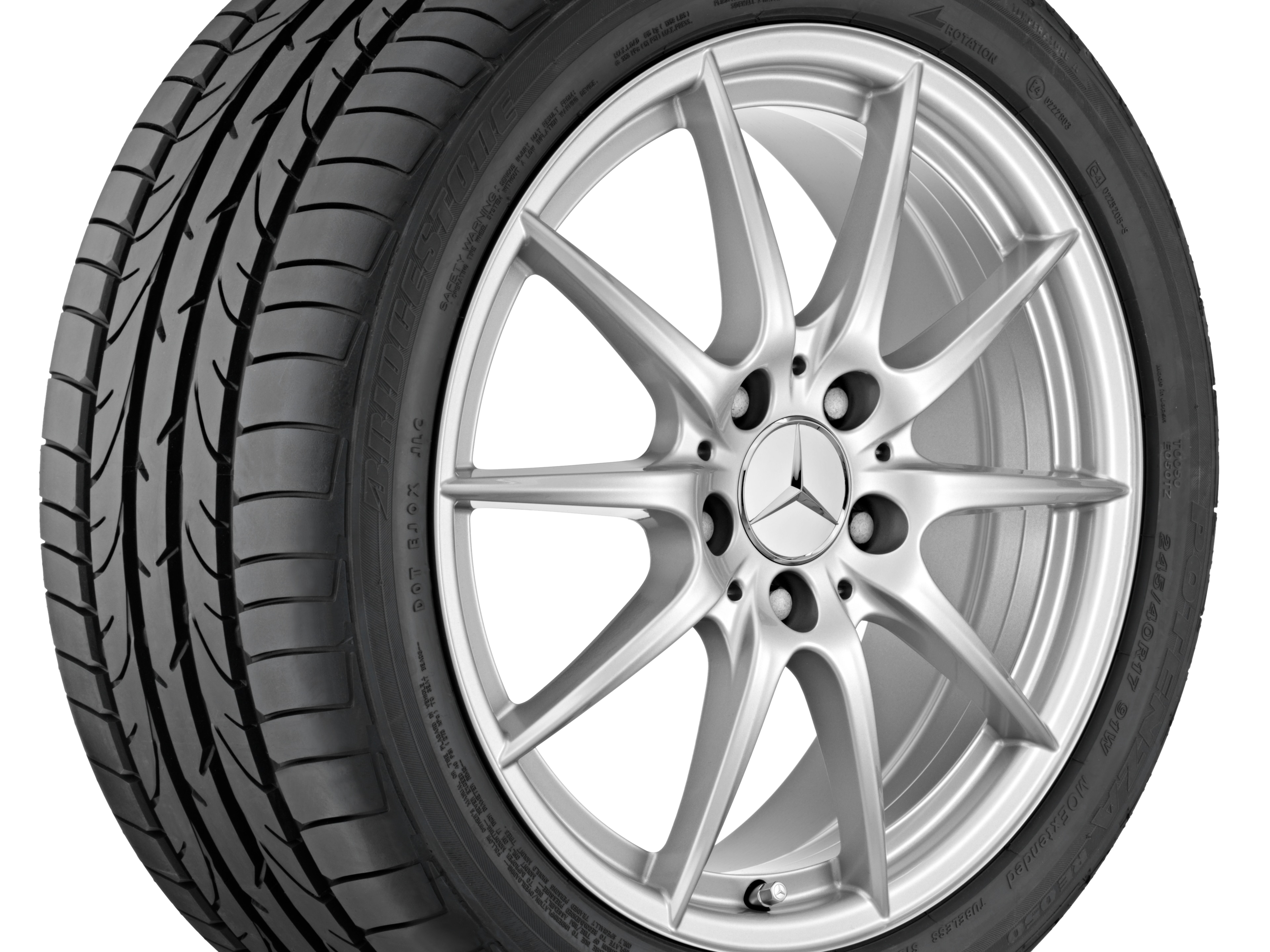 Janta aliaj Mercedes-Benz 10-spoke 5x112 7 J x 16 ET 37,5 SLK R172