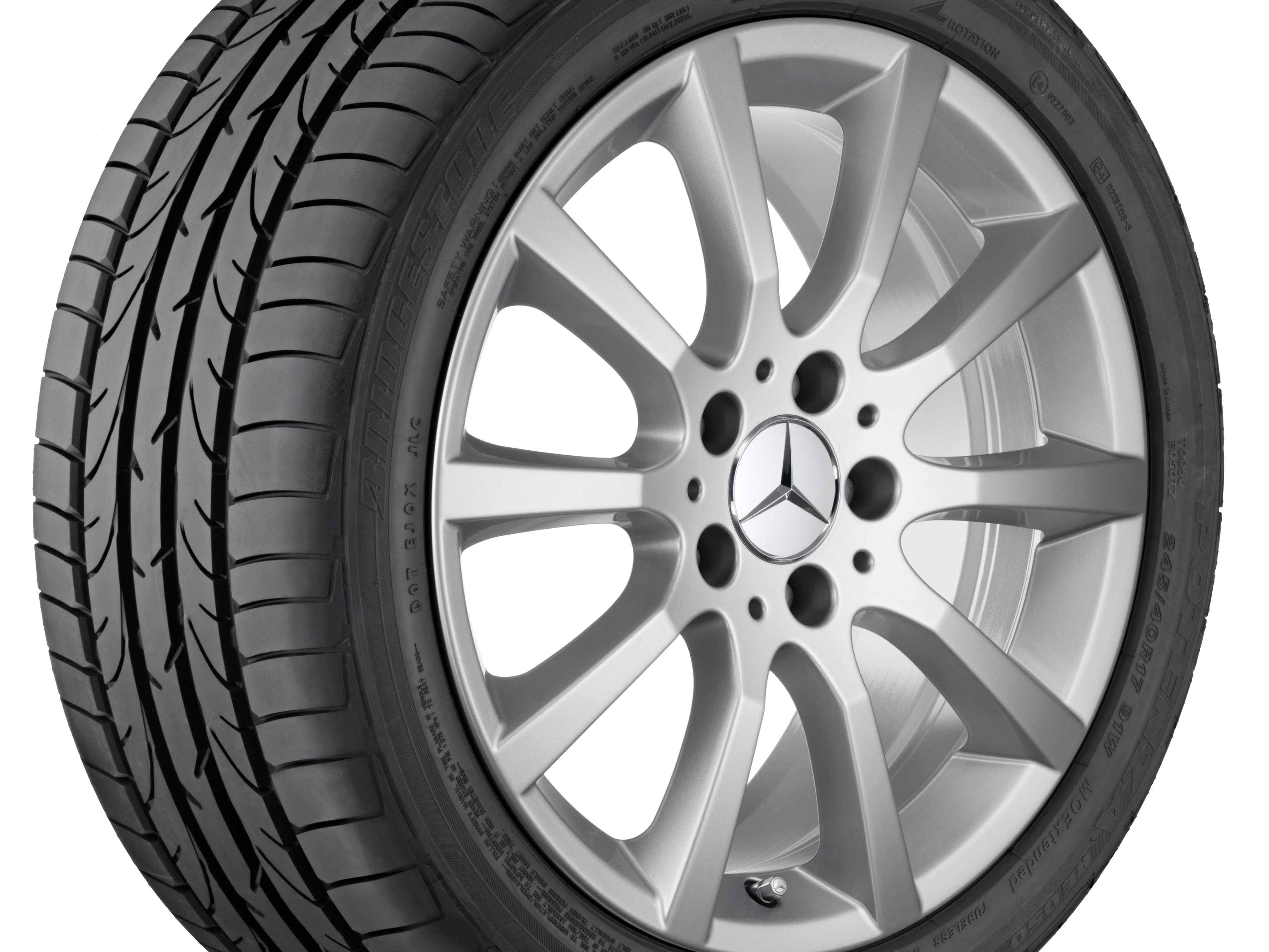 Janta aliaj Mercedes-Benz 10-spoke 5x112 7,5 J x 17 ET 42 SLK R172