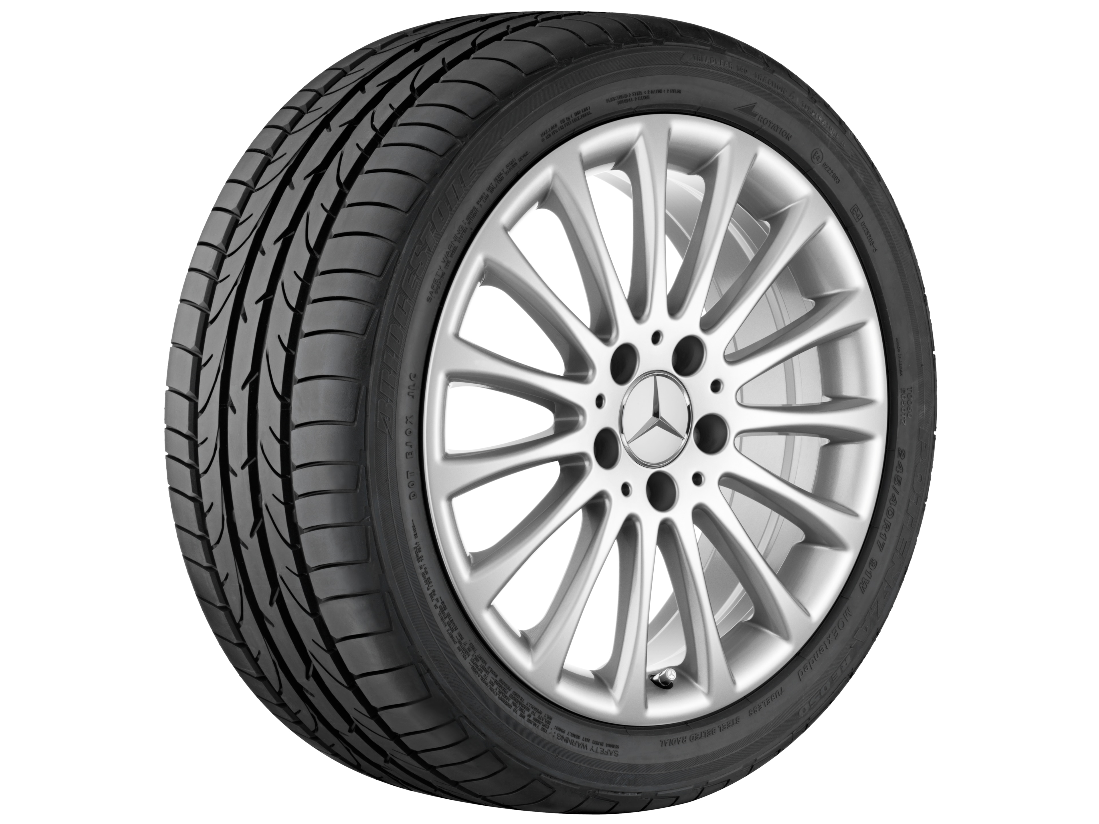 Janta aliaj Mercedes-Benz 5-spoke 5x112 7,5 J x 17 ET 42 SLK R172