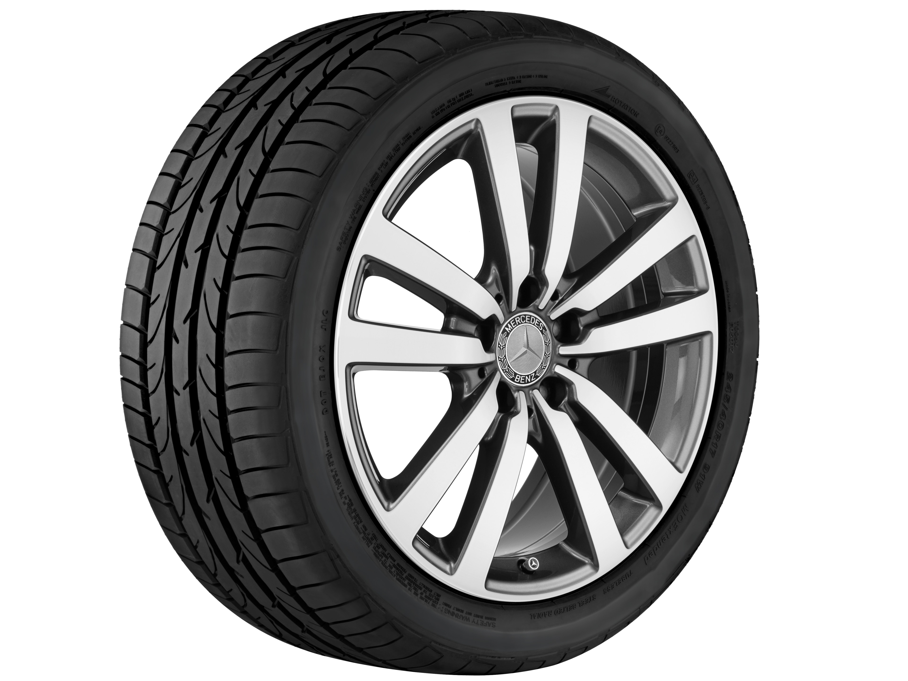 Janta aliaj Mercedes-Benz 5-twin-spoke 5x112 7,5 J x 18 ET 42 SLK R172