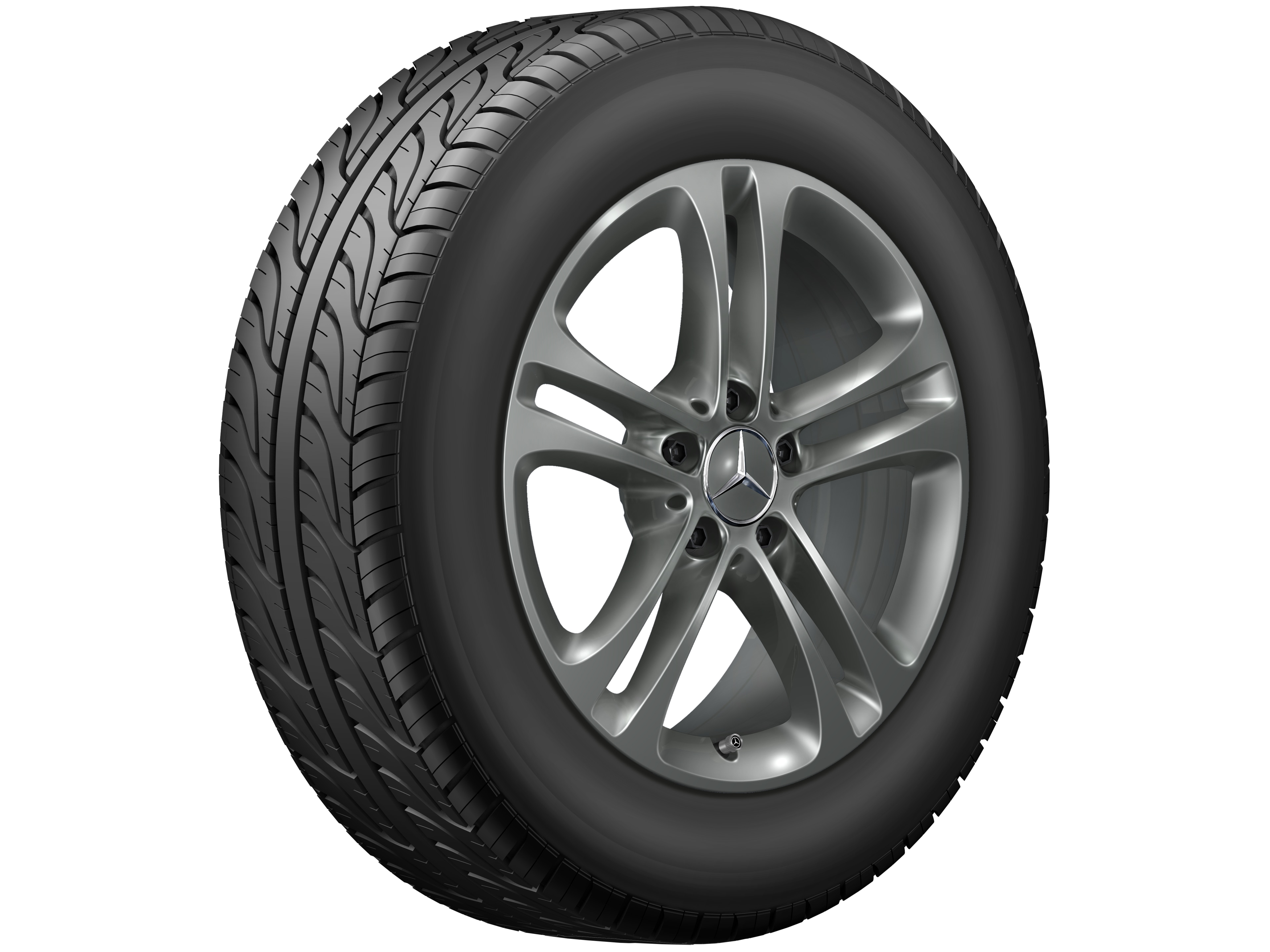 Janta aliaj Mercedes-Benz 5-twin-spoke 5x112 6,5 J x 17 ET 44 GLA, GLB H247, X247