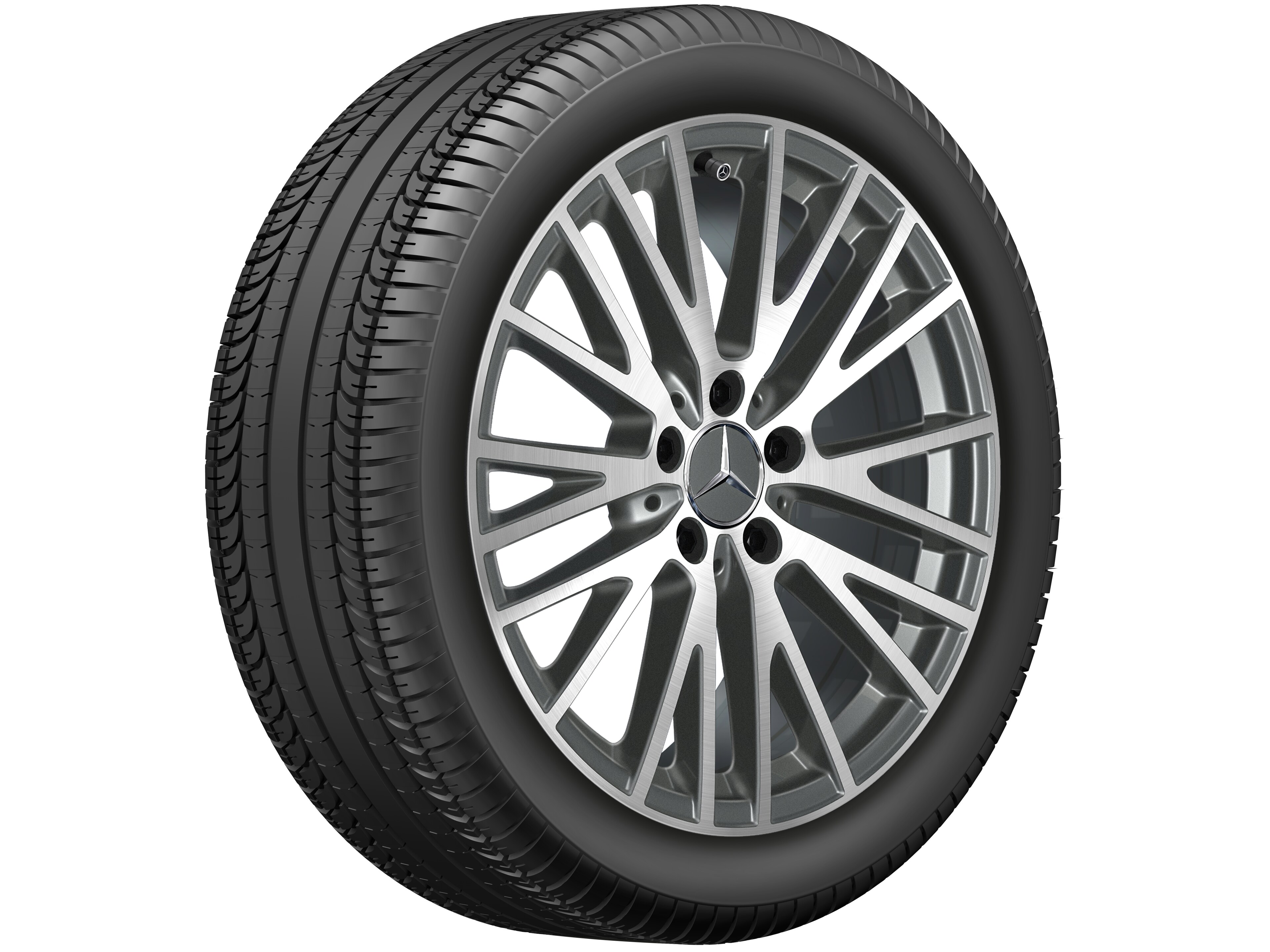 Janta aliaj Mercedes-Benz Y-spoke 5x112 7,5 J x 18 ET 49 A-Class, B-Class, CLA W177, W247, C118, X118