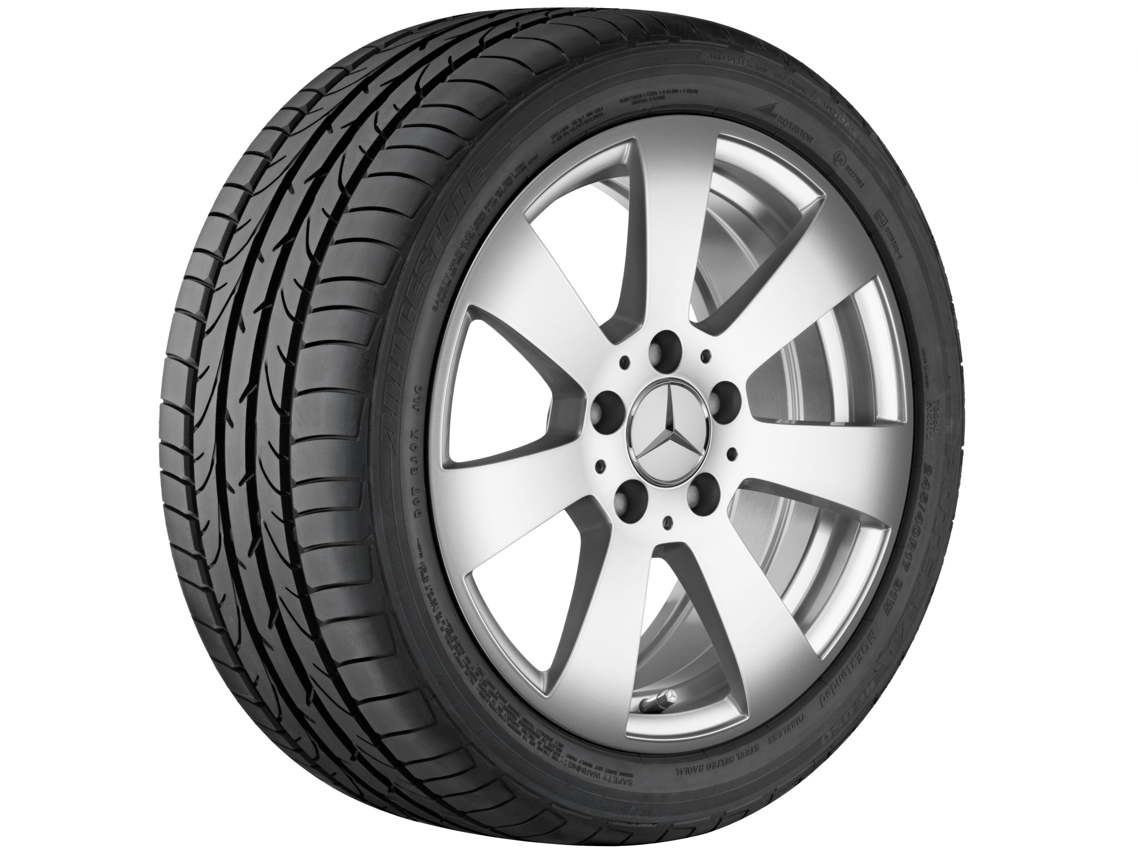 Janta aliaj Mercedes-Benz 5-Y-spoke wheel 5x112 7 J x 16 ET 43 C-Class, GLK W204, S204, C204