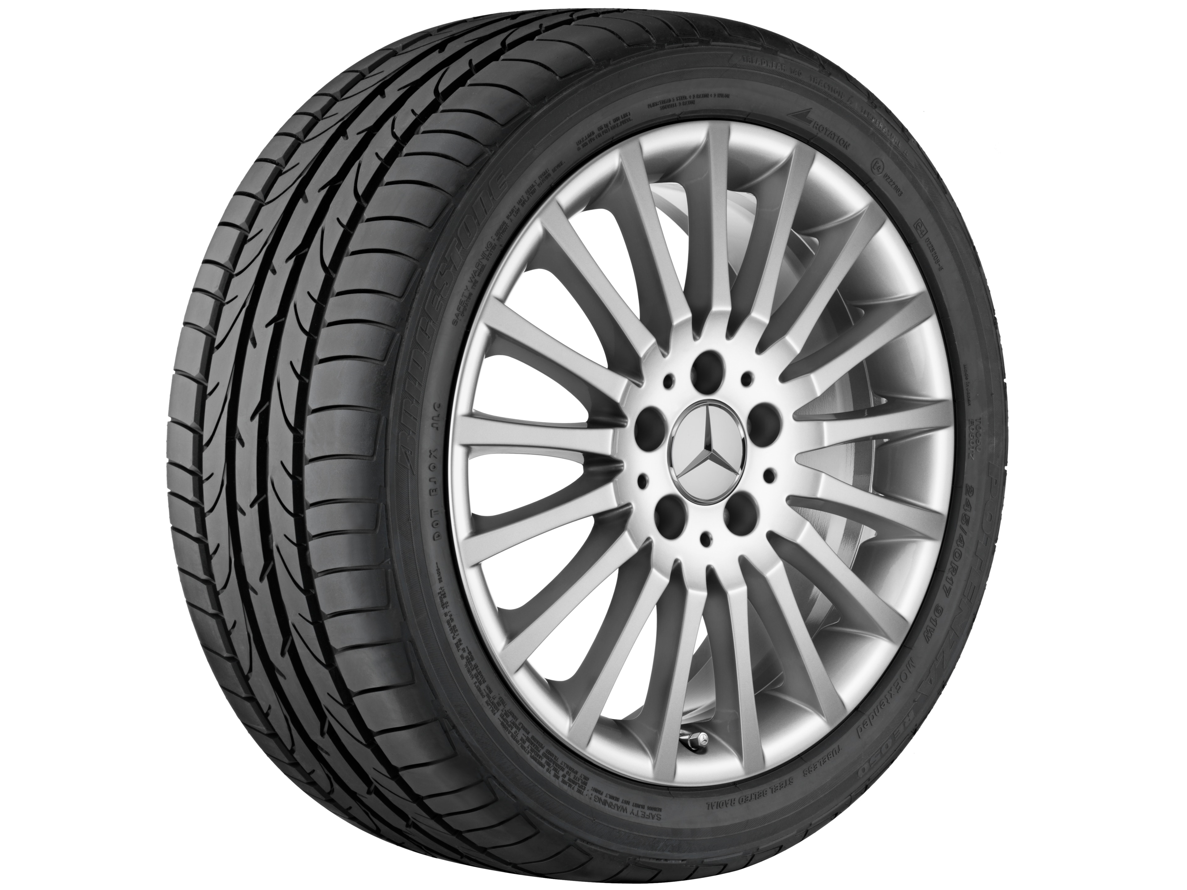 Janta aliaj Mercedes-Benz Multi-spoke 5x112 7,5 J x 17 ET 47 C-Class W204, S204, C204