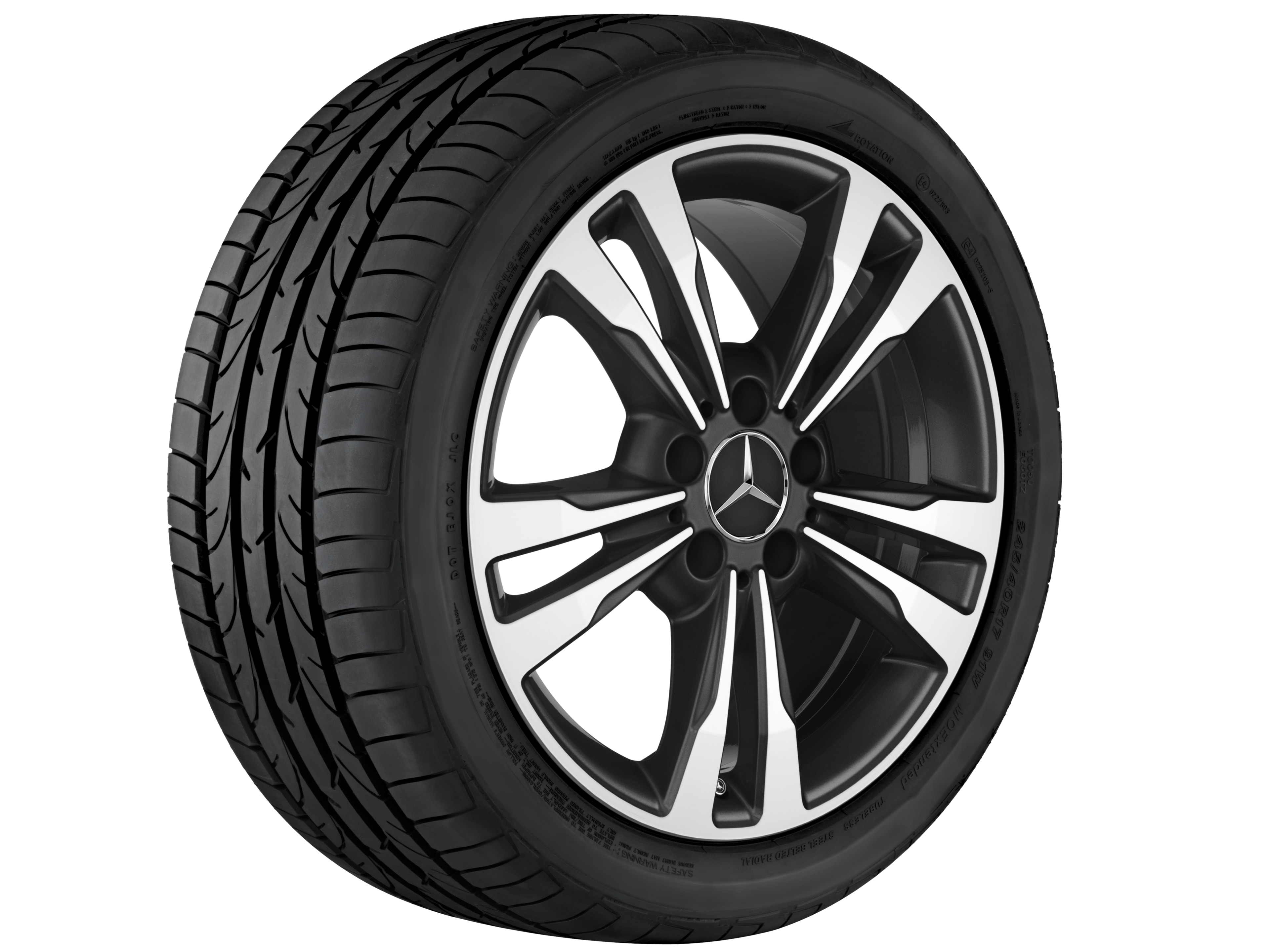 Janta aliaj Mercedes-Benz 5-twin-spoke 5x112 7,5 J x 18 ET 44 C-Class W205, A205, S205, C205