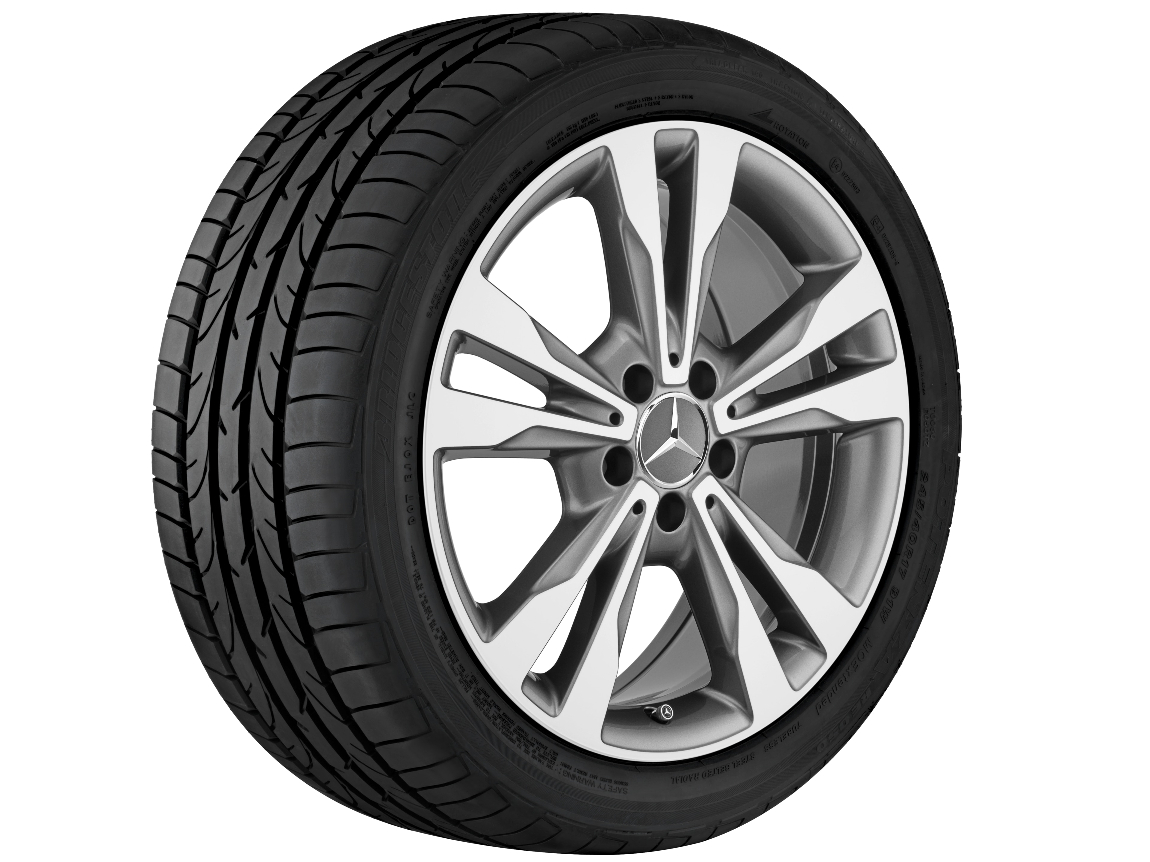 Janta aliaj Mercedes-Benz 5-twin-spoke 5x112 7,5 J x 18 ET 44 C-Class W205, A205, S205, C205