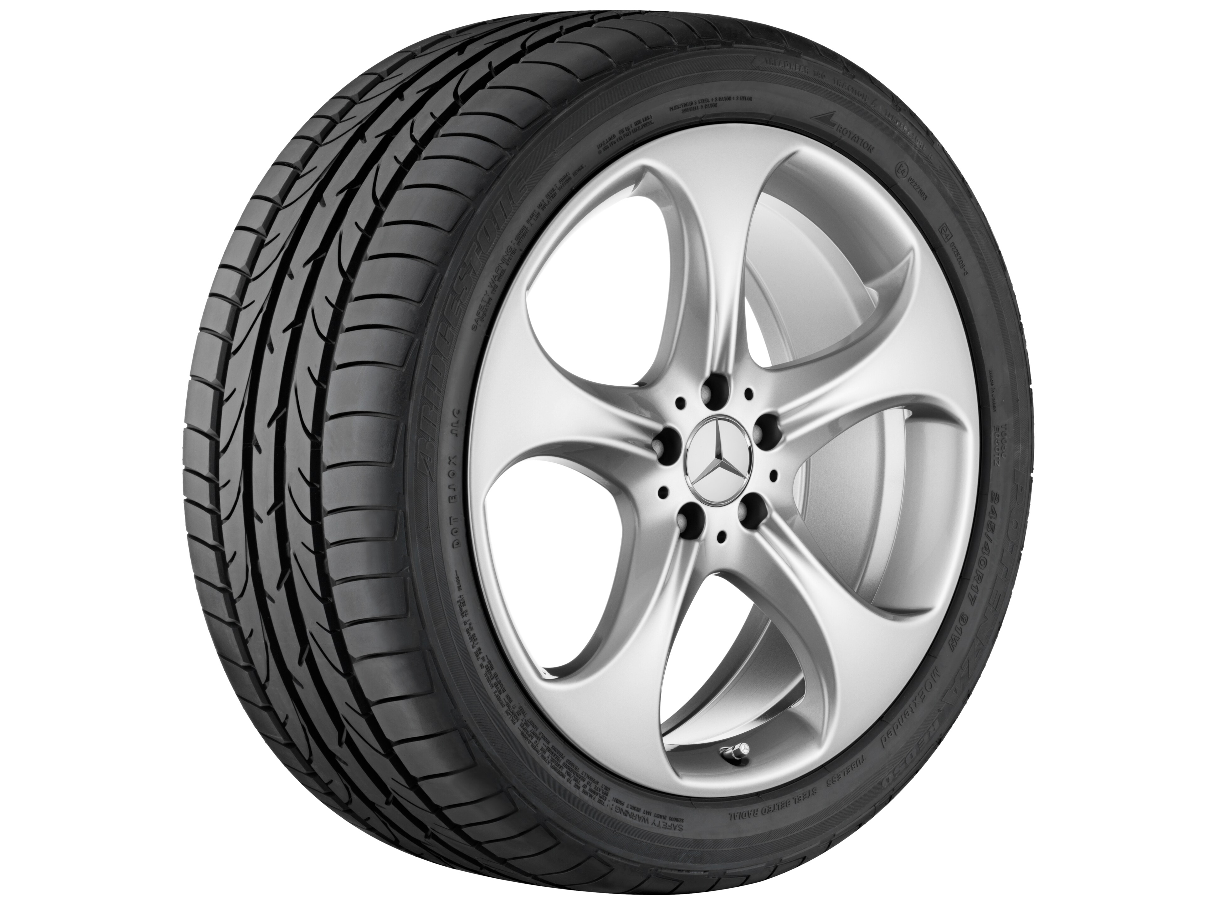 Janta aliaj Mercedes-Benz 5-spoke 5x112 8,5 J x 18 ET 56 C-Class W205, A205, S205, C205