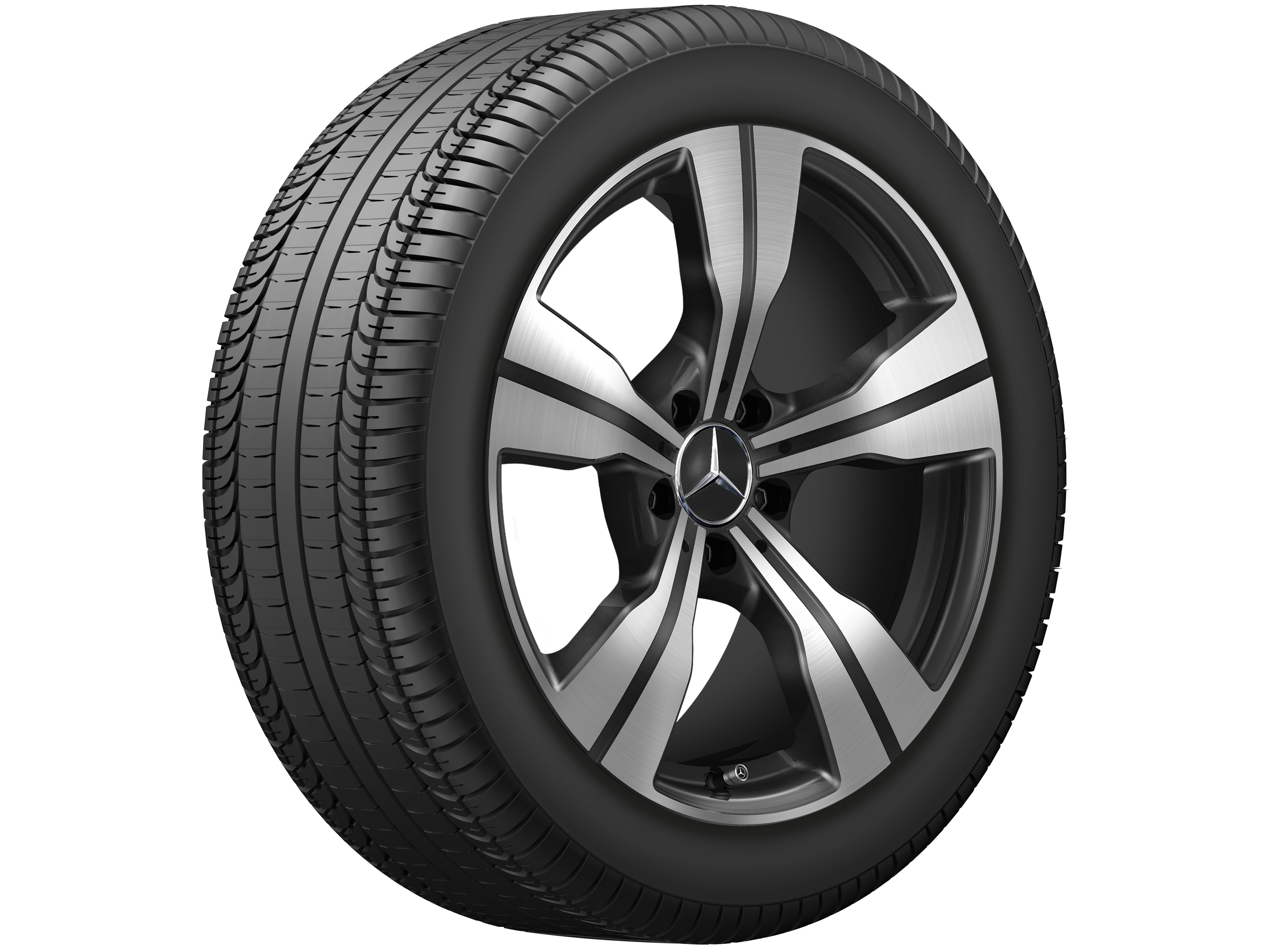 Janta aliaj Mercedes-Benz 5-spoke 5x112 8 J x 18 ET 41,1 C-Class W206, S206, V206