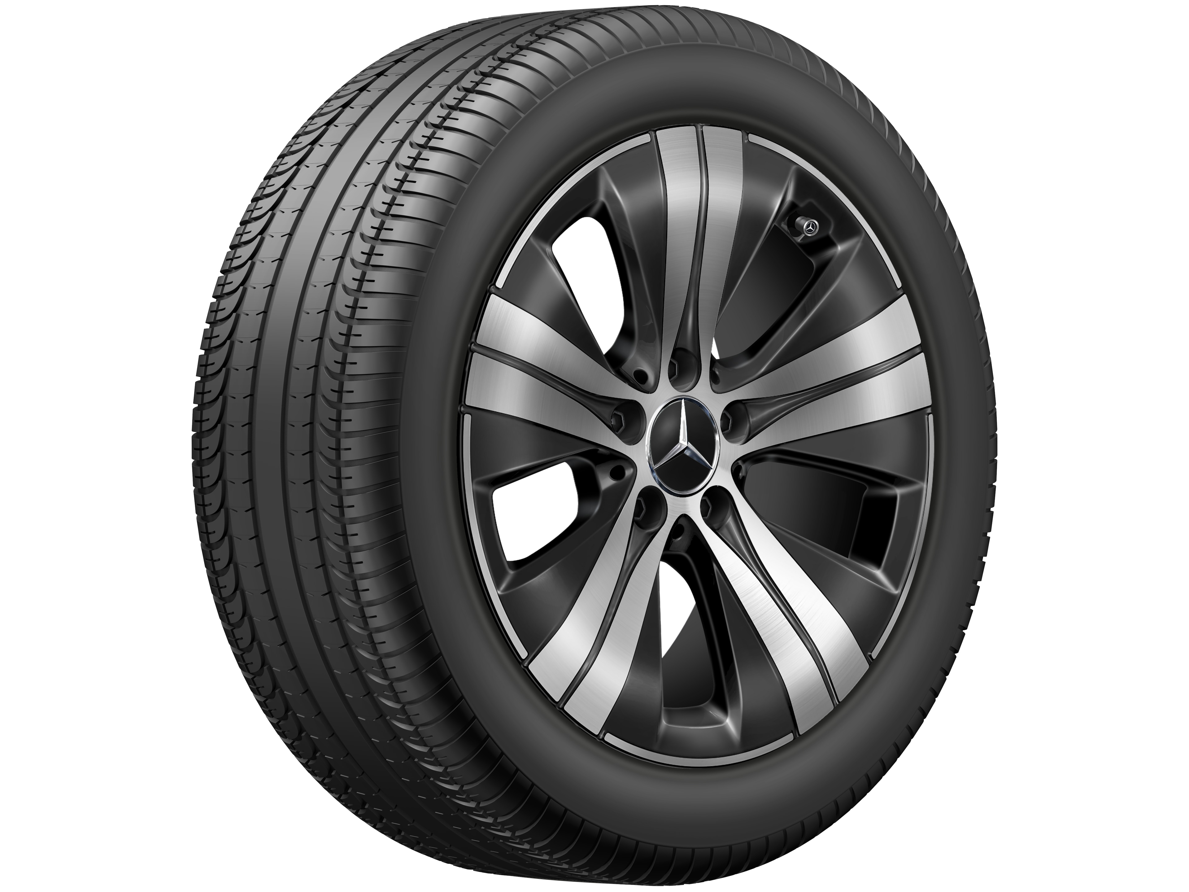 Janta aliaj Mercedes-Benz 5-spoke Aero 5x112 7 J x 17 ET 44,5 C-Class W206, S206, V206