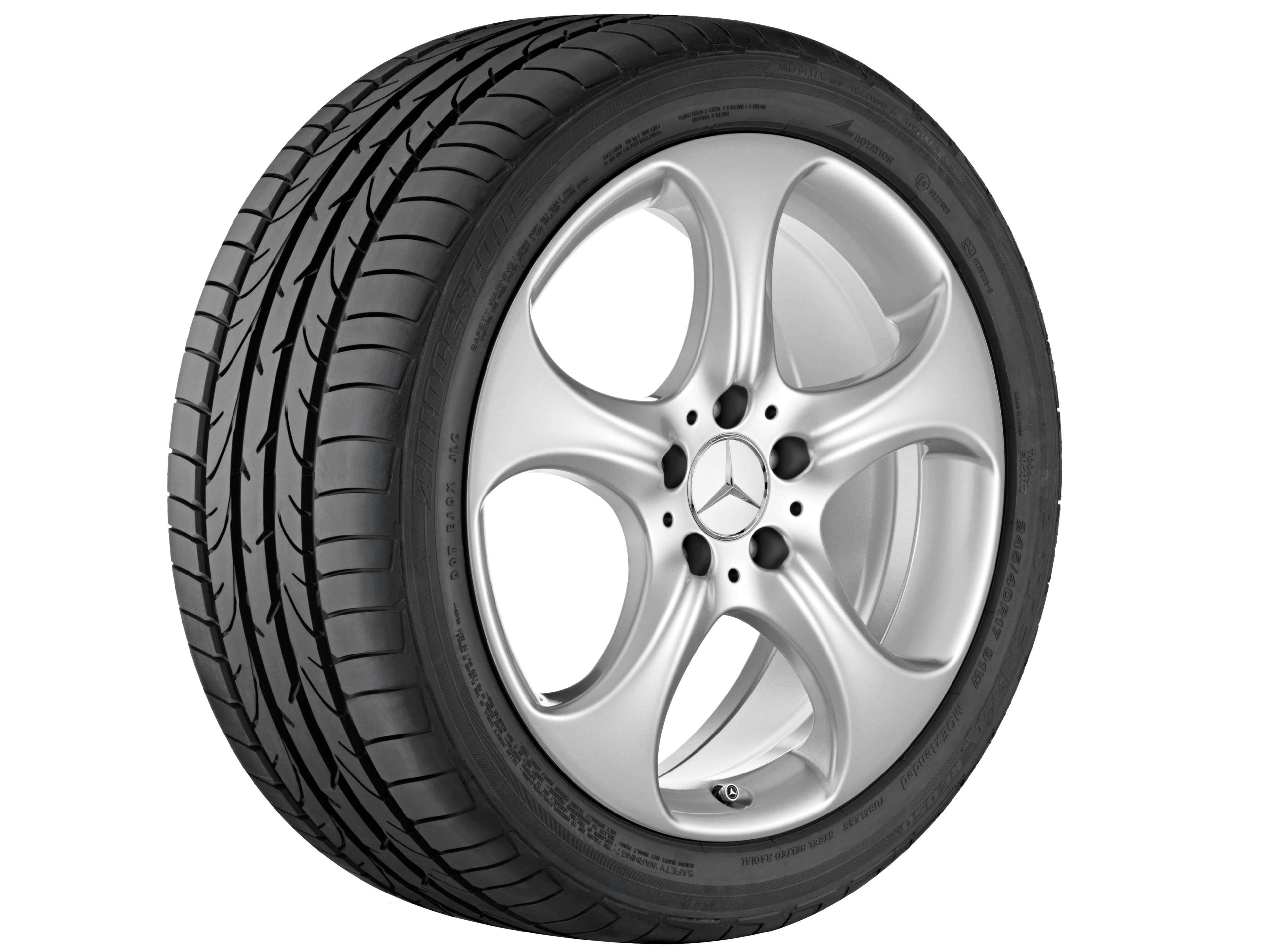 Janta aliaj Mercedes-Benz 5-spoke 5x112 8 J x 18 ET 45 E-Class A207, C207