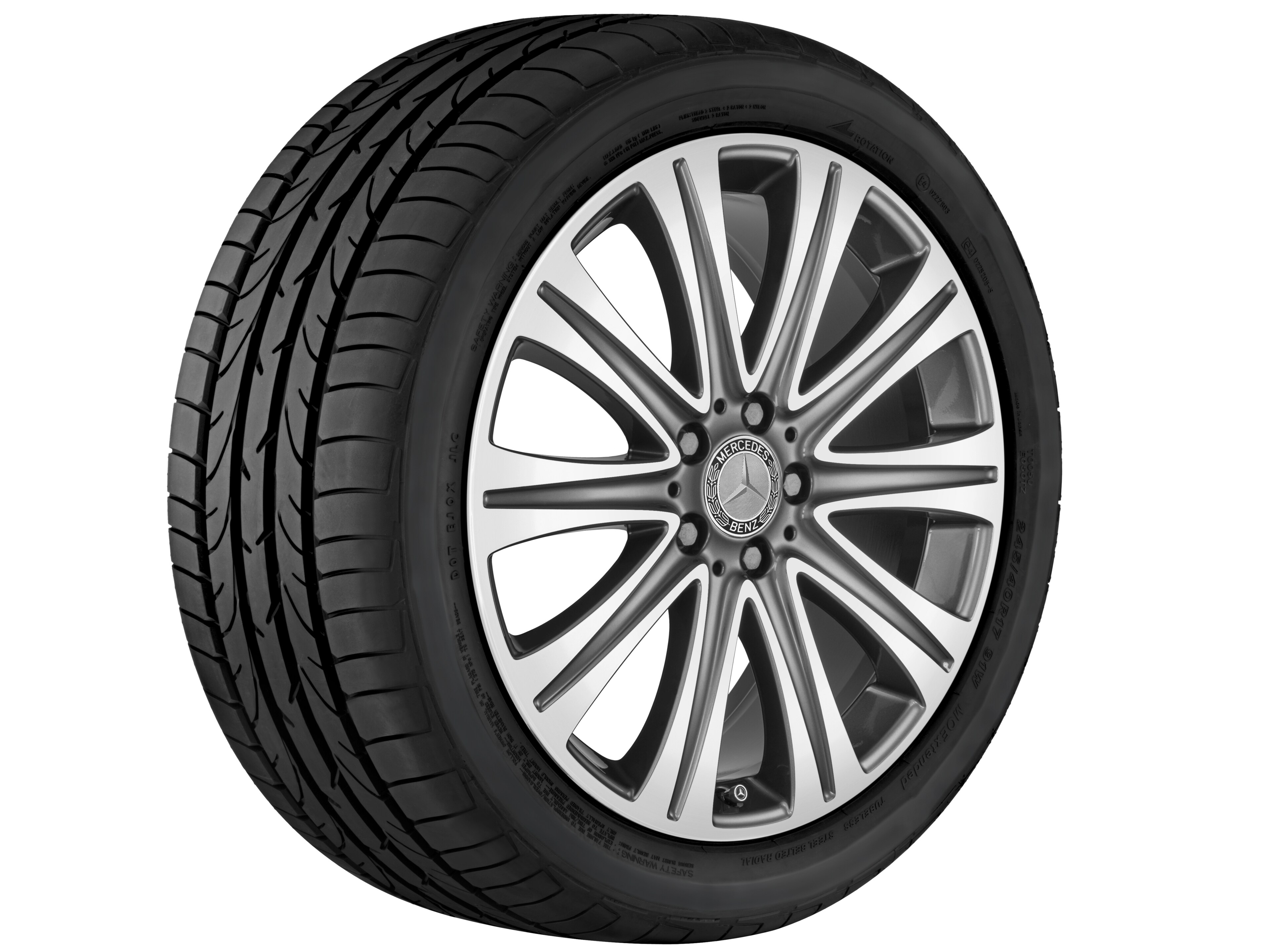 Janta aliaj Mercedes-Benz 10-spoke 5x112 8 J x 19 ET 43 E-Class W213, S213, A238, C238