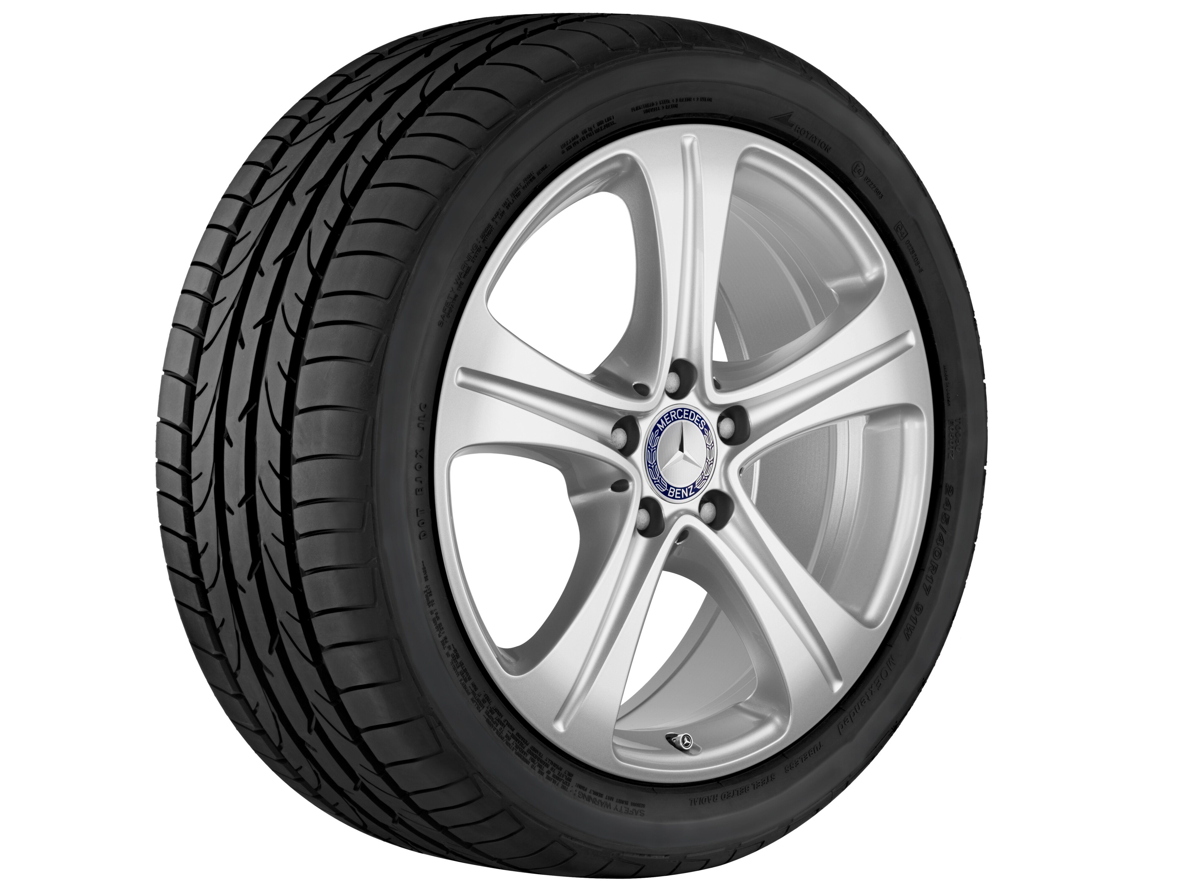 Janta aliaj Mercedes-Benz 5-spoke 5x112 8 J x 18 ET 43 E-Class W213, S213, A238, C238