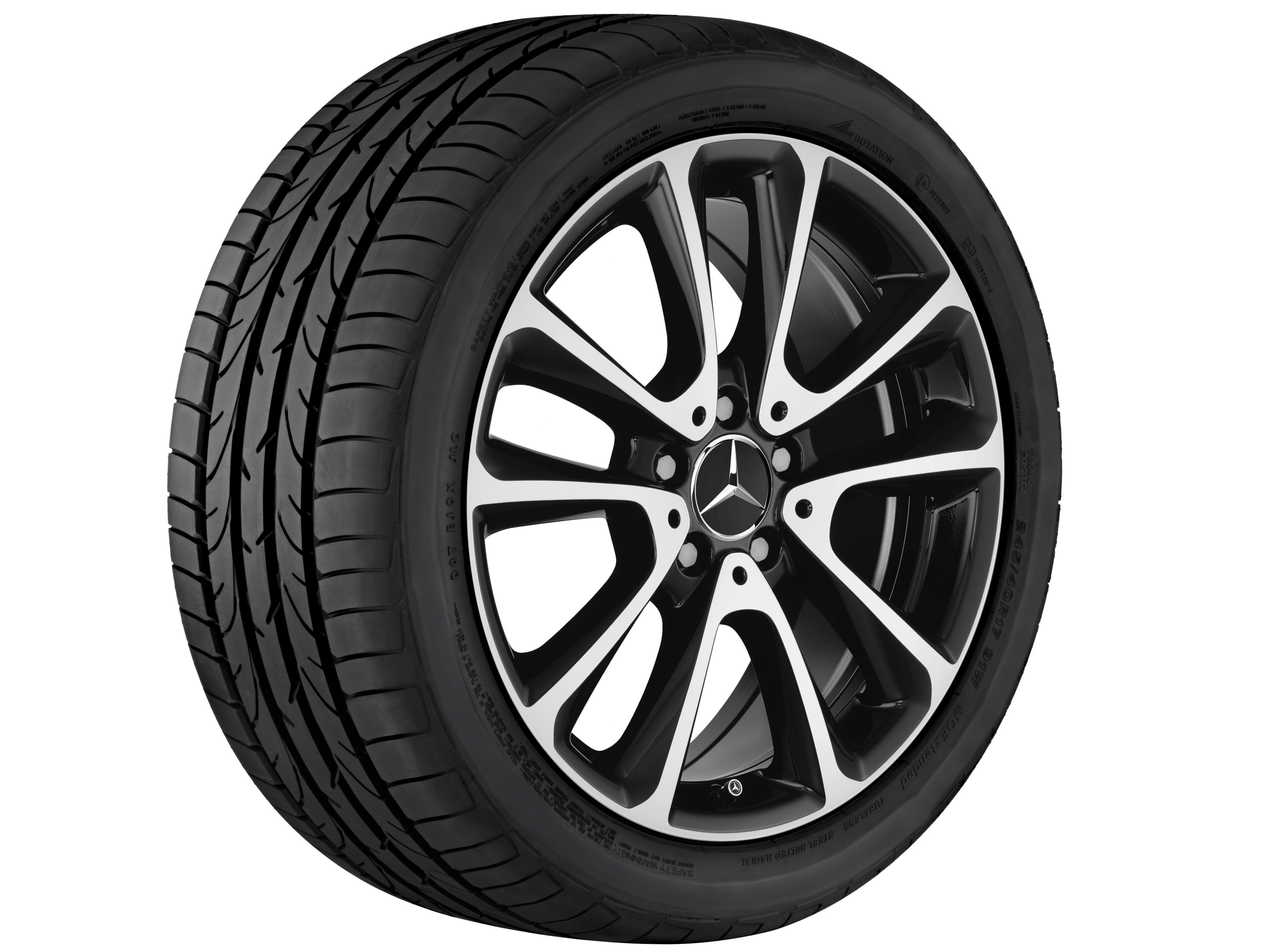 Janta aliaj Mercedes-Benz 5-twin-spoke 5x112 8 J x 18 ET 43 E-Class W213, S213, A238, C238