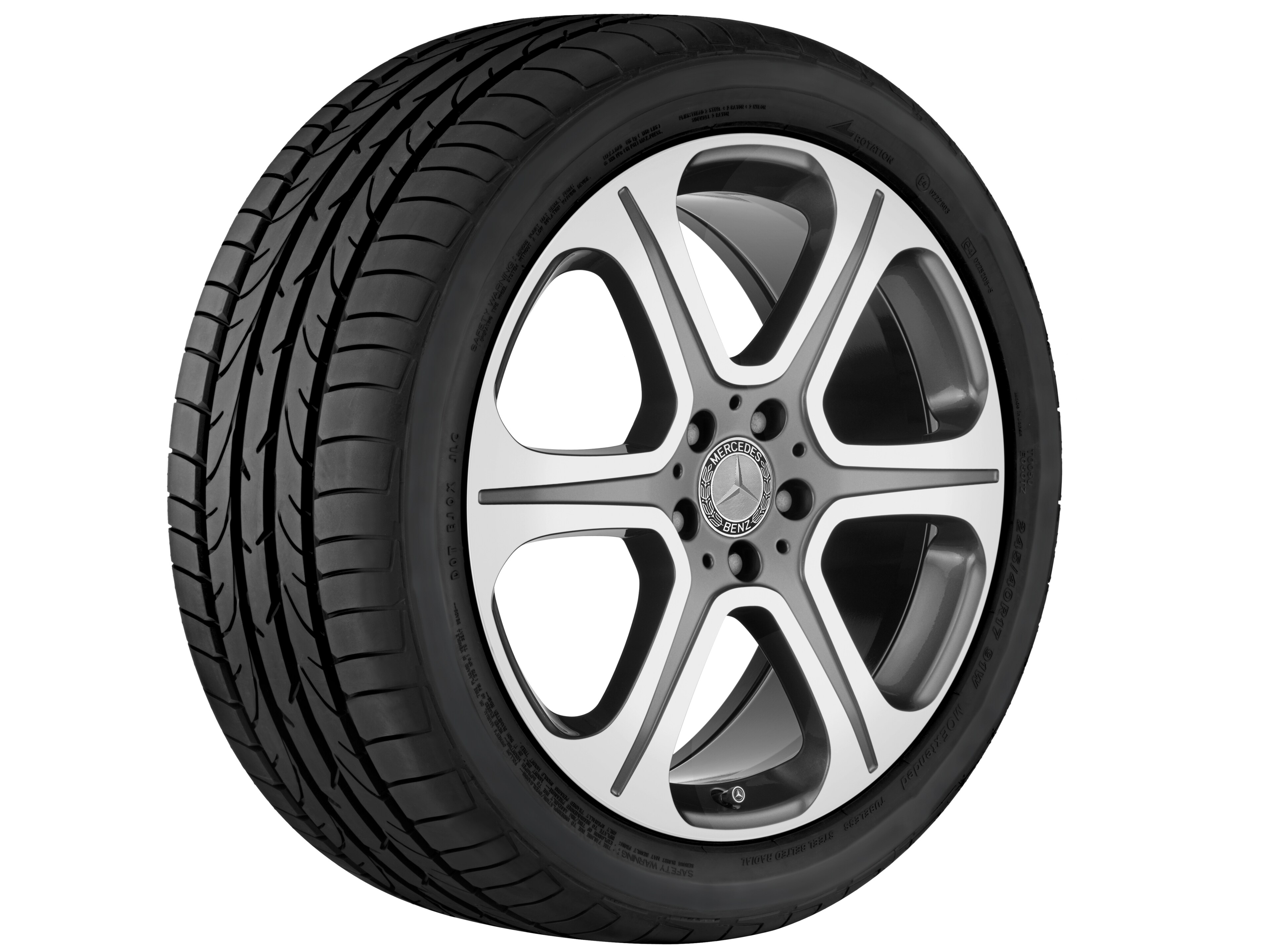 Janta aliaj Mercedes-Benz 6-spoke 5x112 9 J x 19 ET 53 E-Class W213, S213, A238, C238