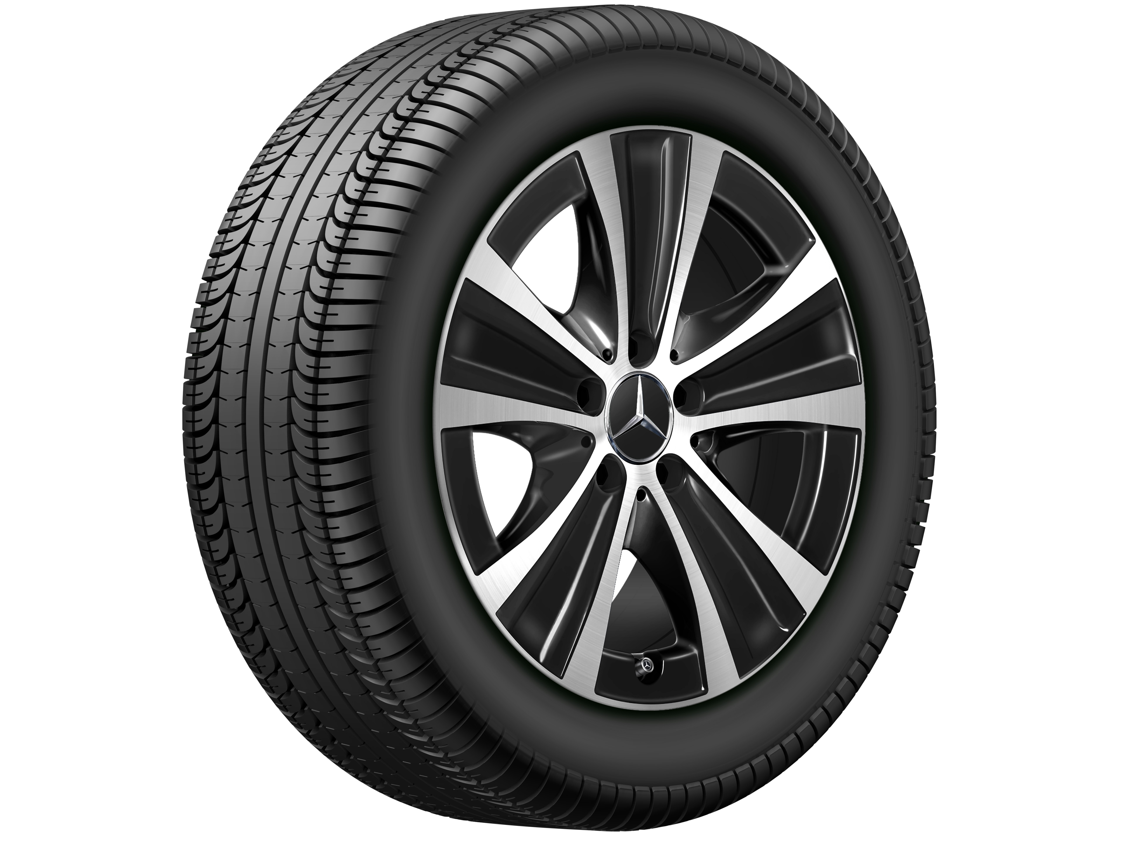 Janta aliaj Mercedes-Benz 5-spoke 5x112 7,5 J x 17 ET 40 E-Class W213, S213, A238, C238