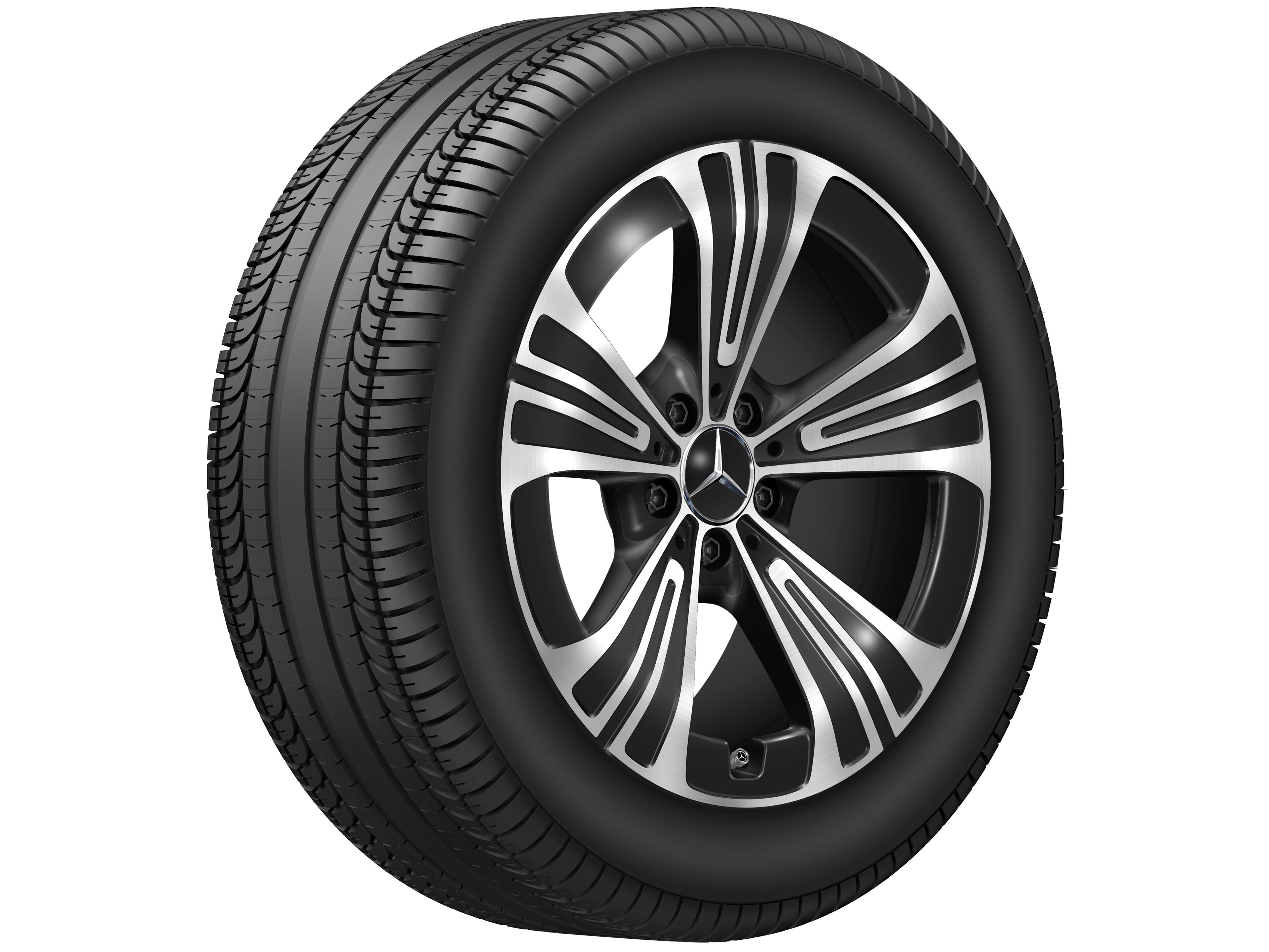 Janta aliaj Mercedes-Benz 5-spoke 5x112 8 J x 18 ET 32,5 E-Class W214, V214, S214