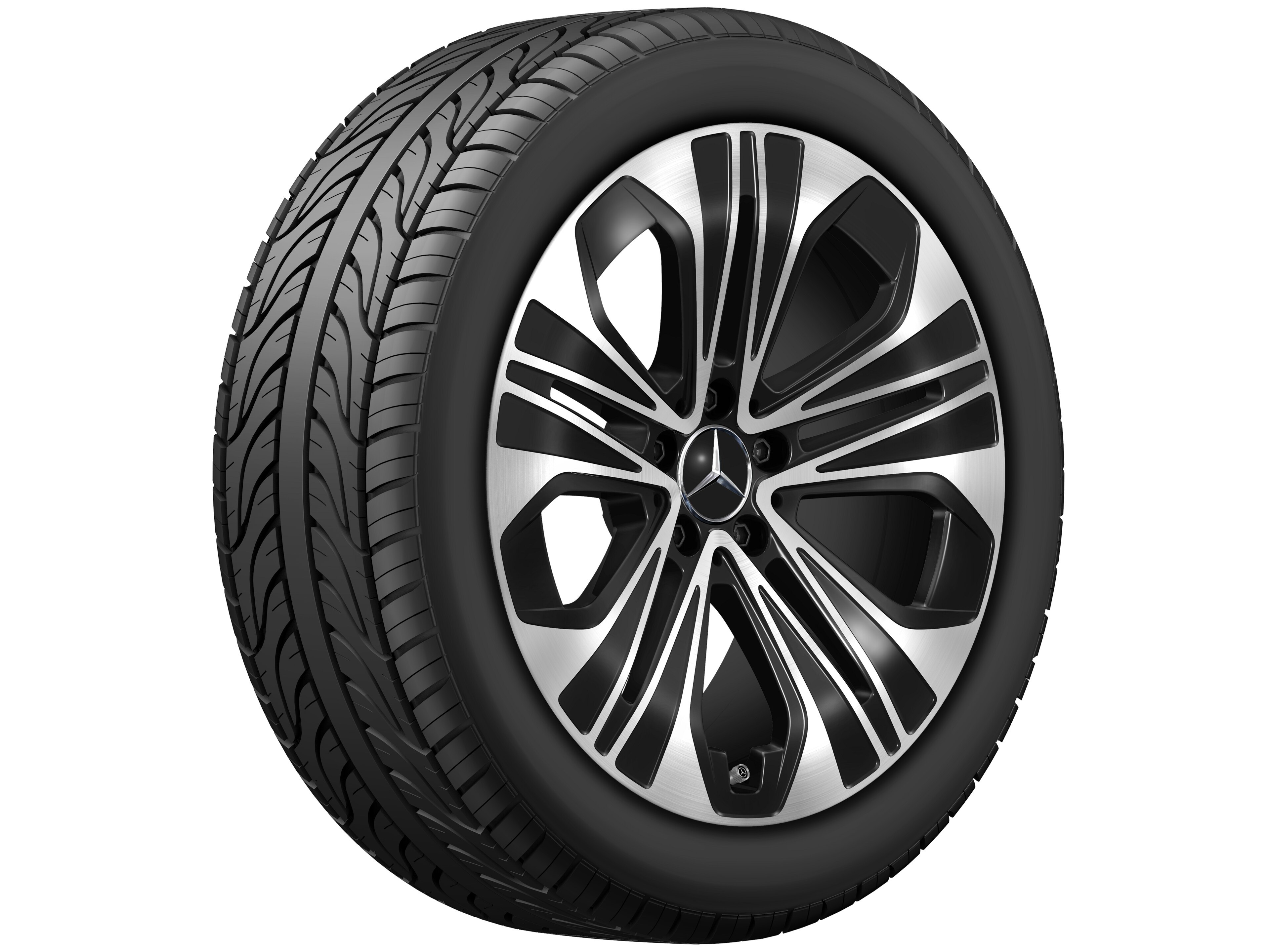 Janta aliaj Mercedes-Benz 5-spoke Aero 5x112 8,5 J x 19 ET 35,5 E-Class W214, V214, S214