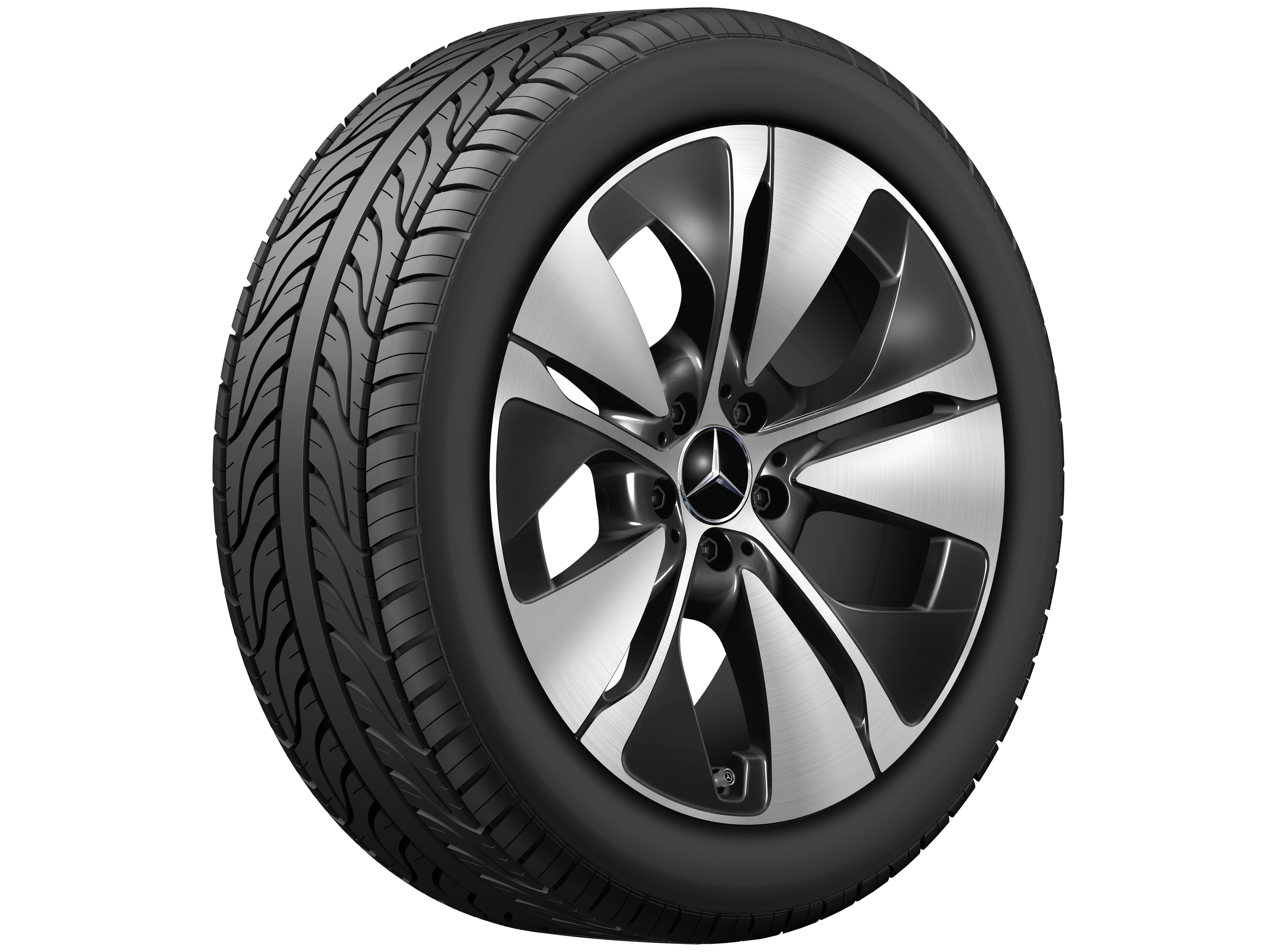 Janta aliaj Mercedes-Benz 5-spoke Aero 5x112 8,5 J x 19 ET 35,5 E-Class W214, V214, S214